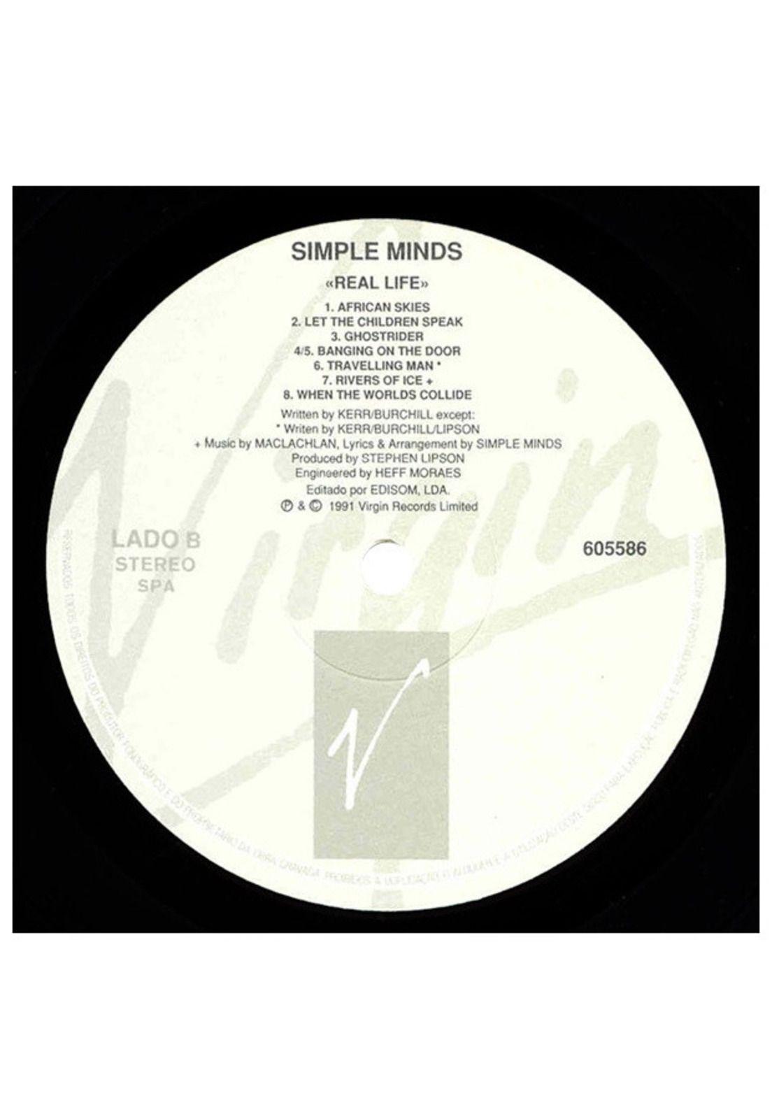 SIMPLE MINDS - REAL LIFE | VINILO USADO-3