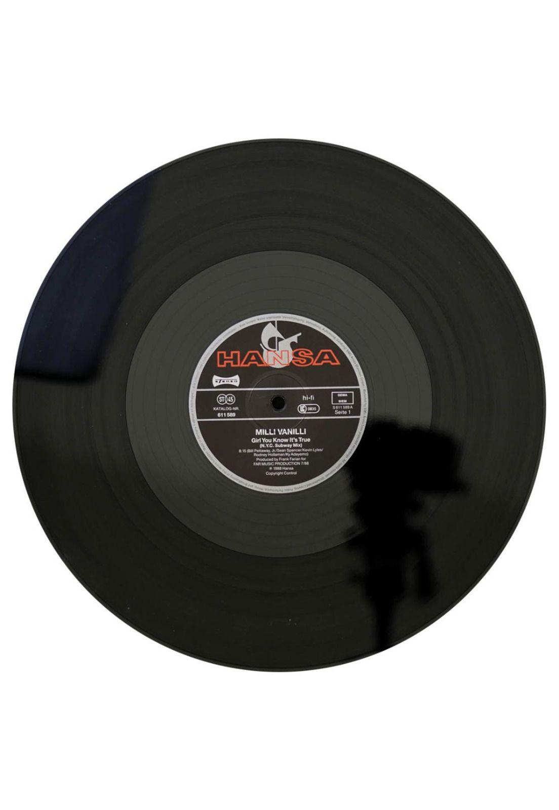 MILLI VANILLI - GIRL YOU KNOW IT'S TRUE | 12" MAXI SINGLE USADO-2