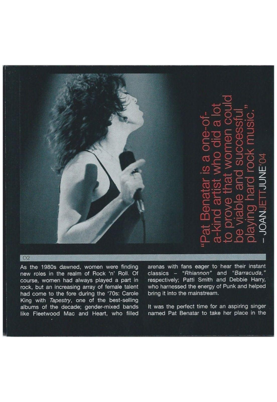 PAT BENATAR - GREATEST HITS | CD USADO-4