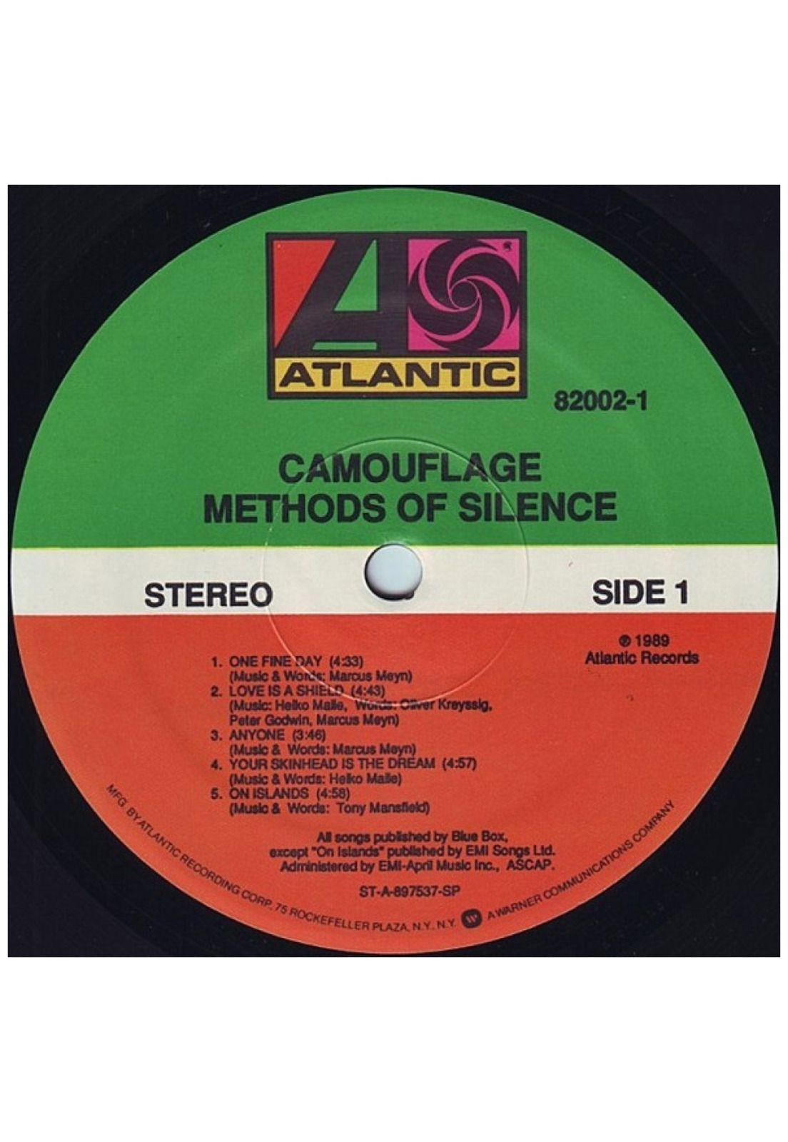 CAMOUFLAGE - METHODS OF SILENCE | VINILO USADO-2