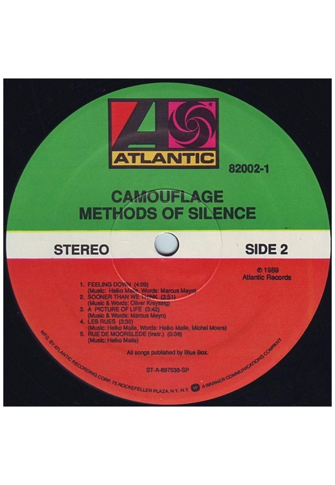 CAMOUFLAGE - METHODS OF SILENCE | VINILO USADO-3