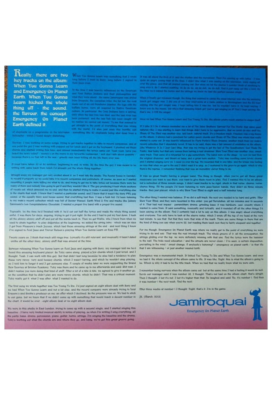 JAMIROQUAI - EMERGENCY ON PLANET EARTH (30TH) (CLEAR VINYL) (2LP) | VINILO-9