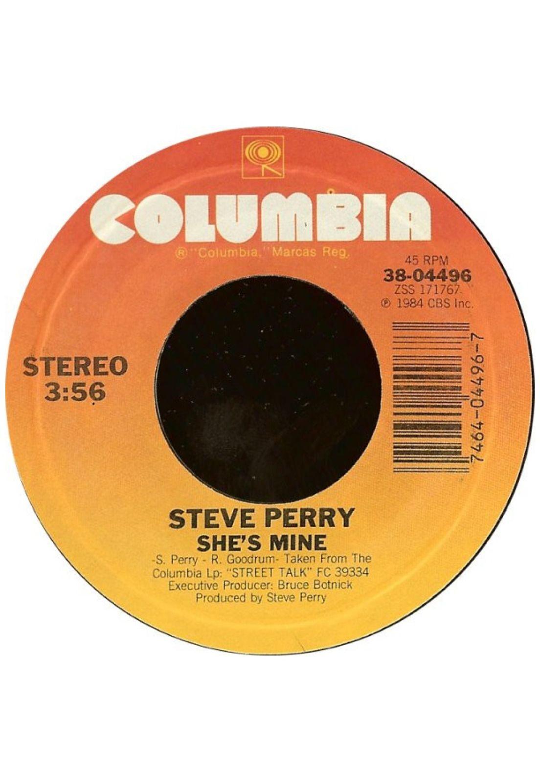 STEVE PERRY - SHE'S MINE | 7" SINGLE USADO-2