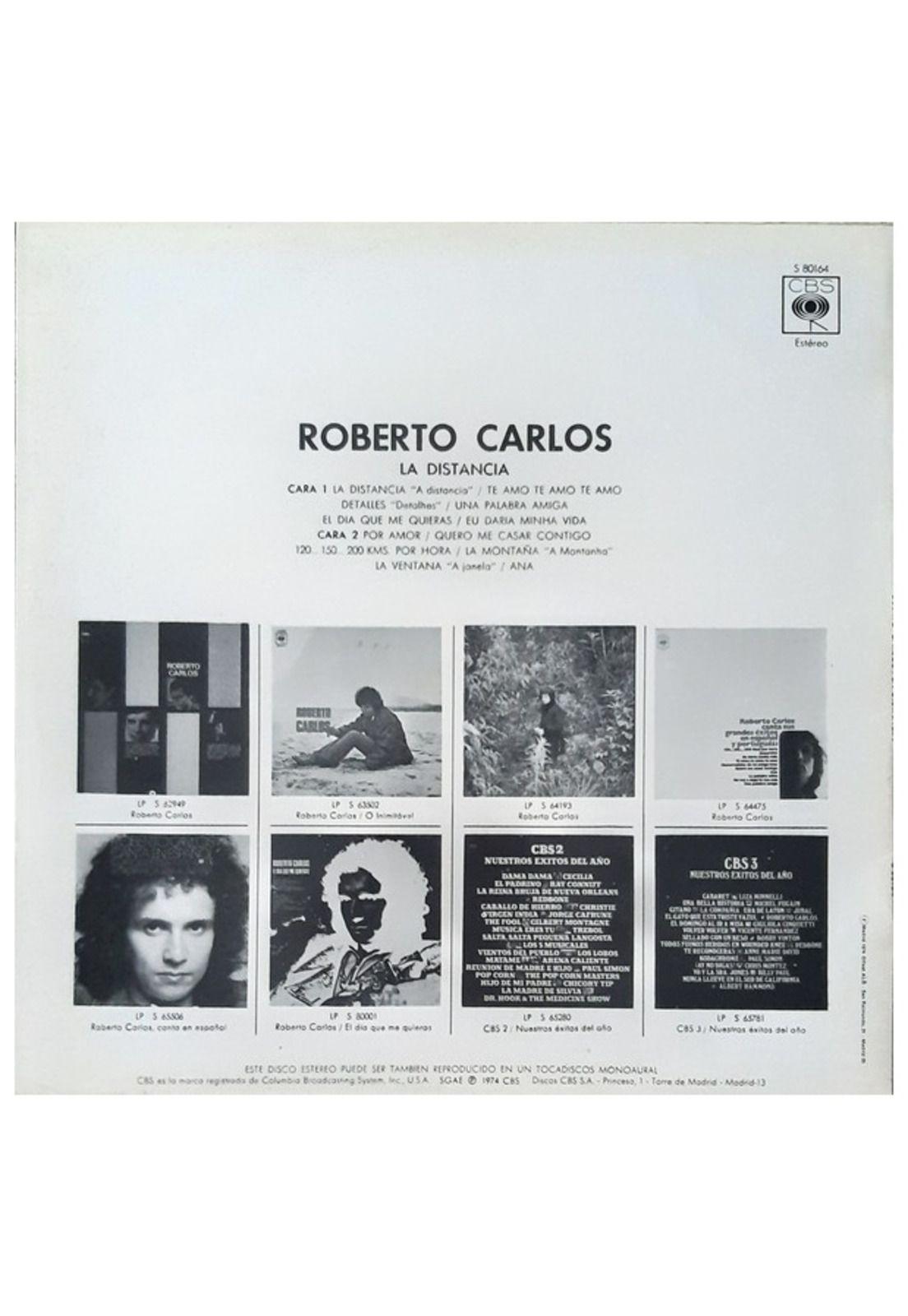 ROBERTO CARLOS - LA DISTANCIA | VINILO USADO-1