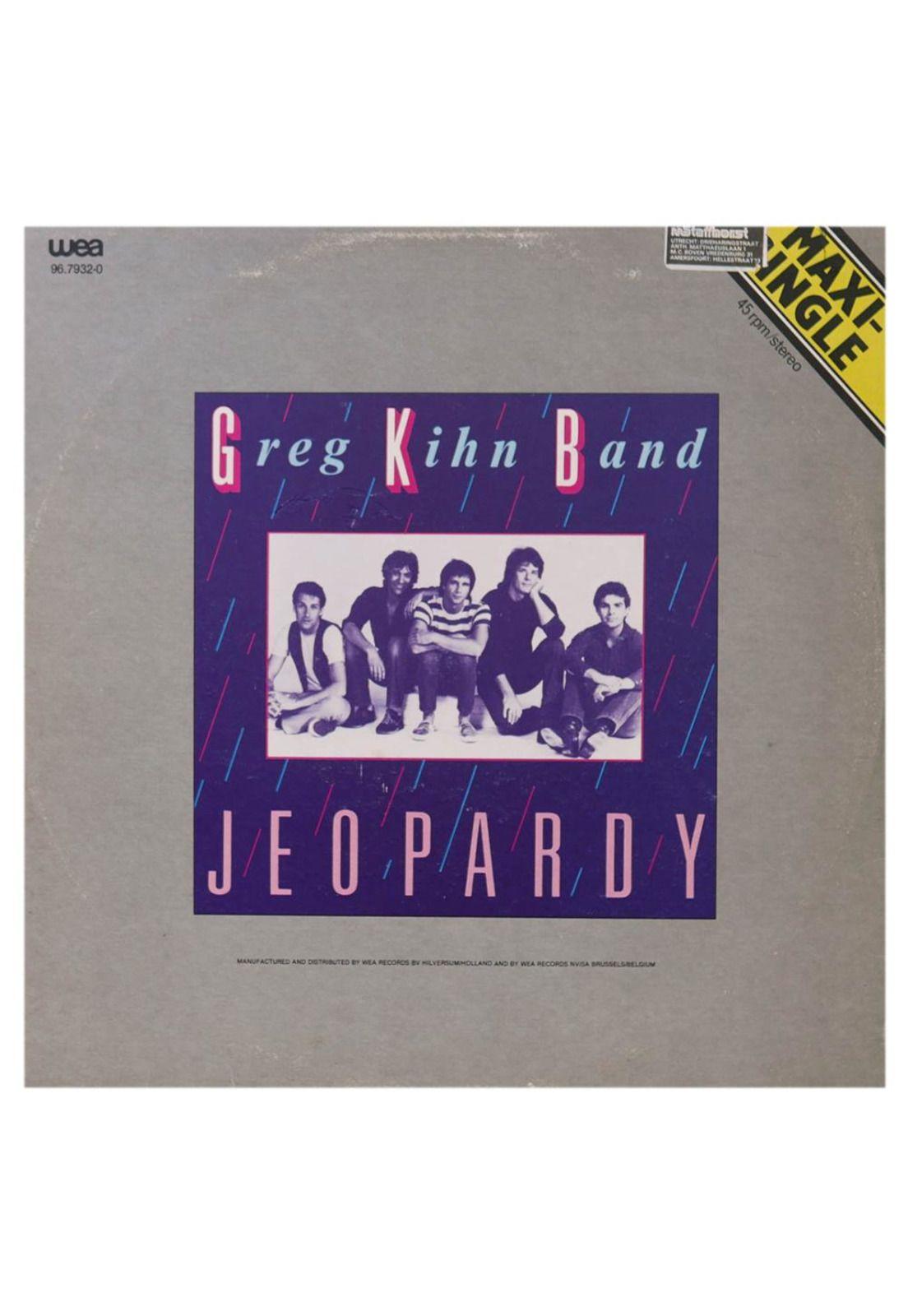 GREG KIHN BAND - JEOPARDY | 12" MAXI SINGLE USADO-0