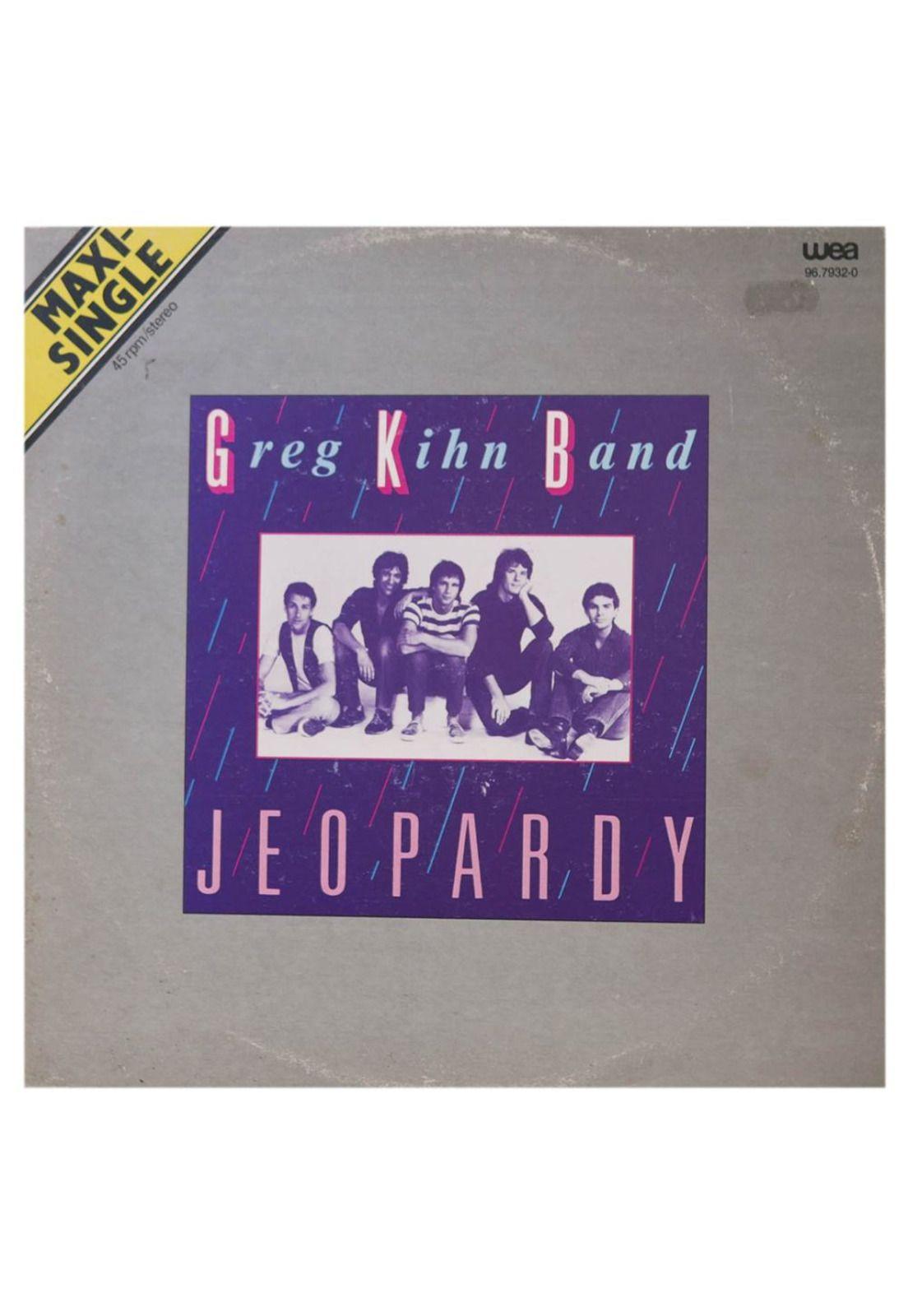 GREG KIHN BAND - JEOPARDY | 12" MAXI SINGLE USADO-1