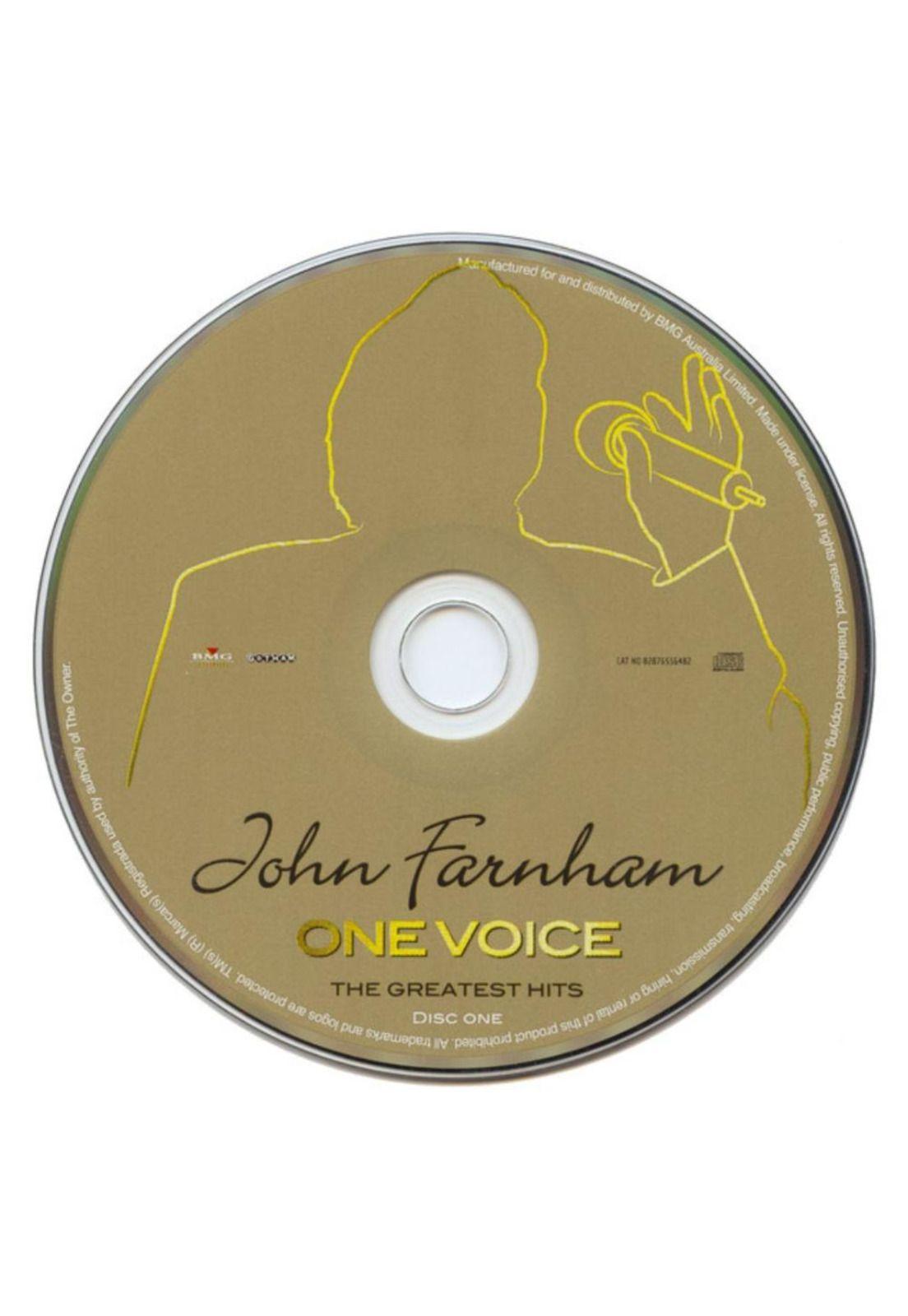 JOHN FARNHAM - ONE VOICE: GREATEST HITS (2CD) | CD-3