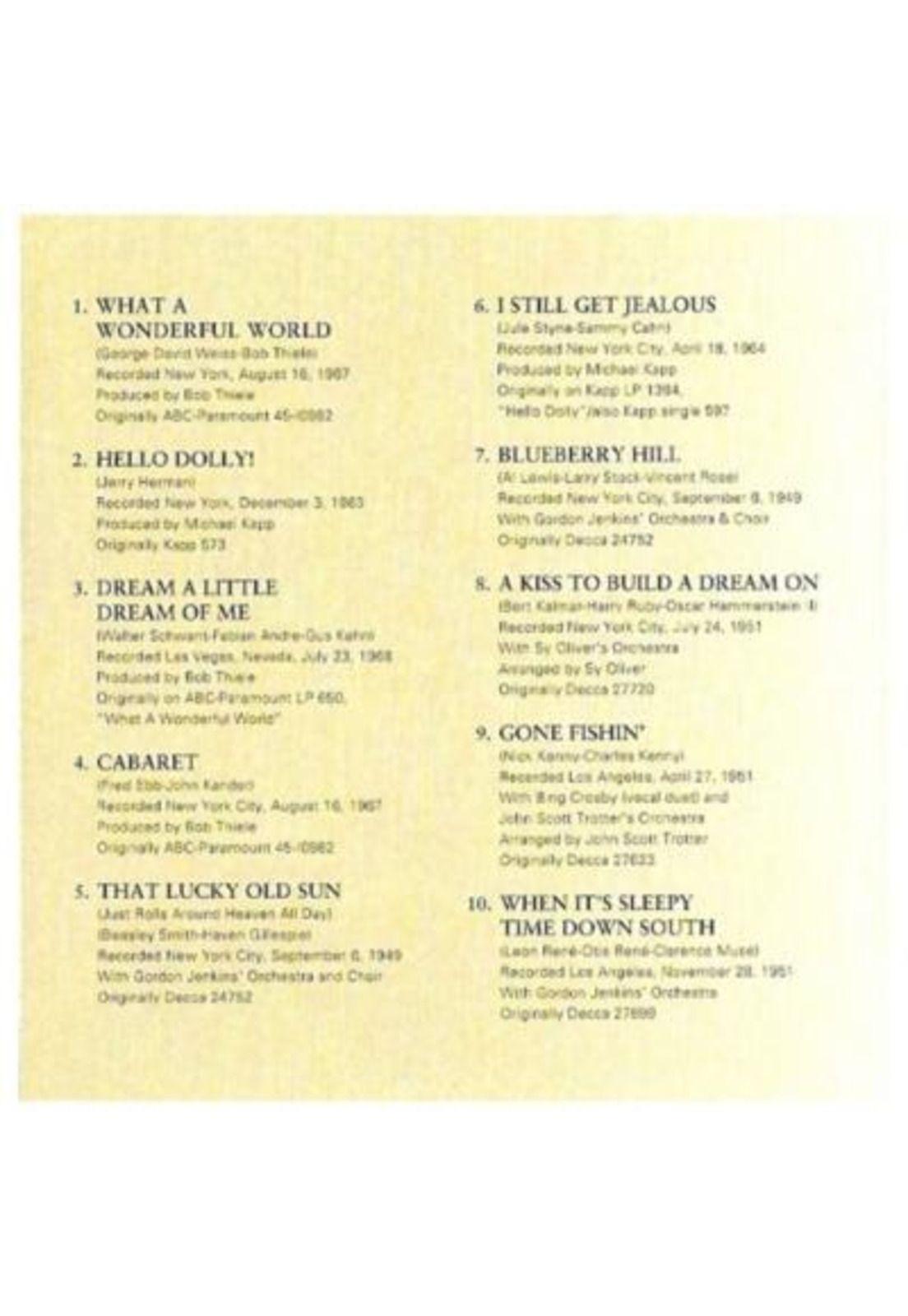 LOUIS ARMSTRONG - 20TH CENTURY MASTERTHE BEST OF | CD-3