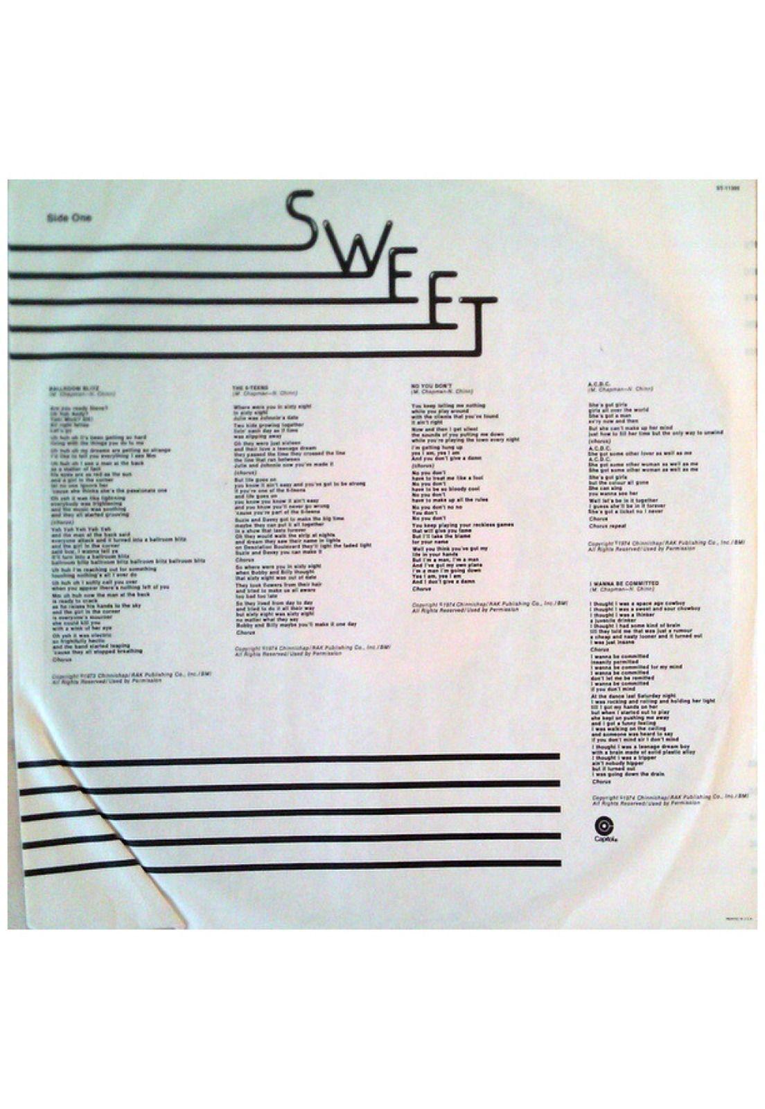 SWEET - DESOLATION BOULEVARD (USA VERSION) | VINILO USADO-4