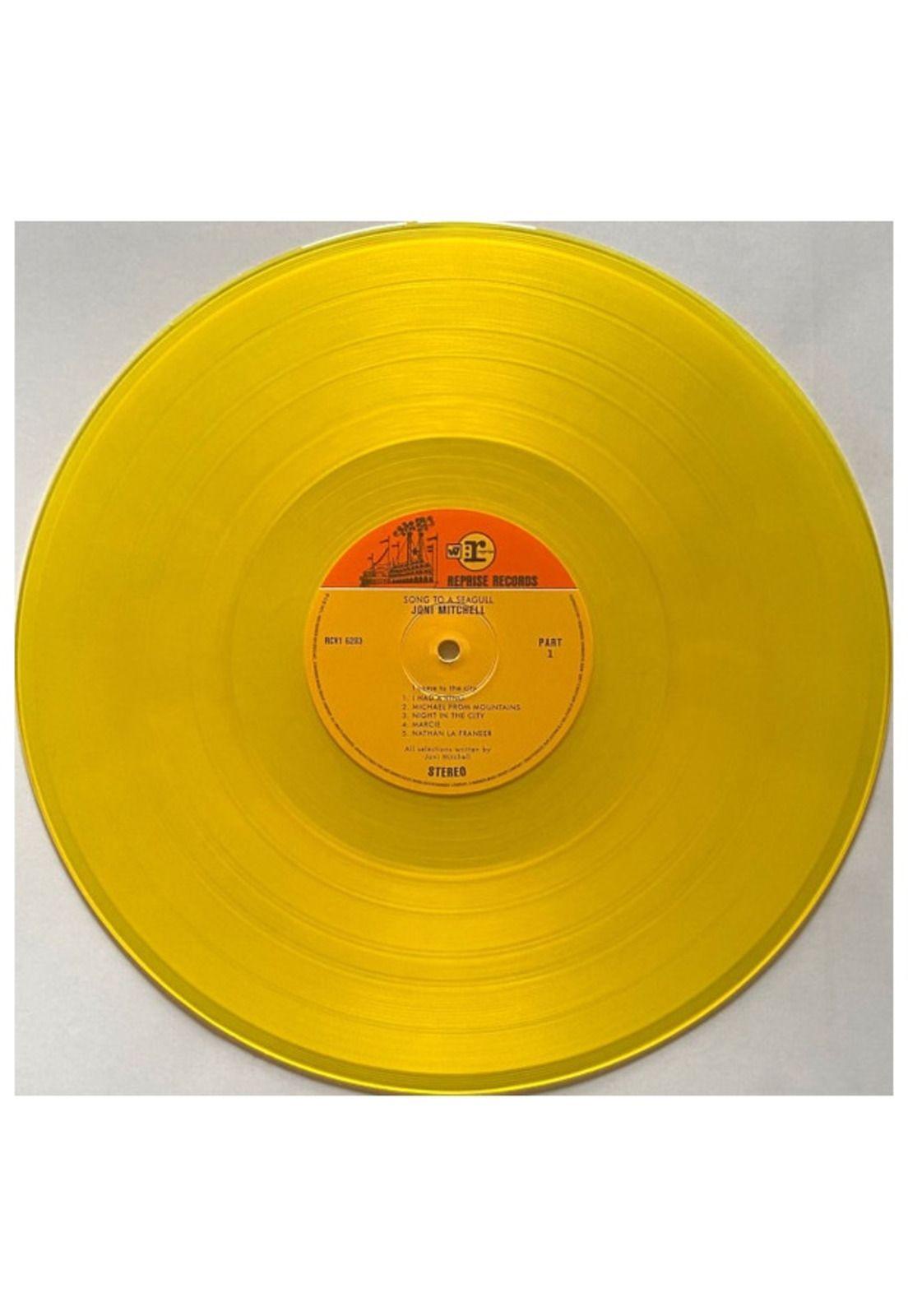 JONI MITCHELL - SONG TO A SEAGULL (TRANSPARENT YELLOW VINYL) | VINILO-6