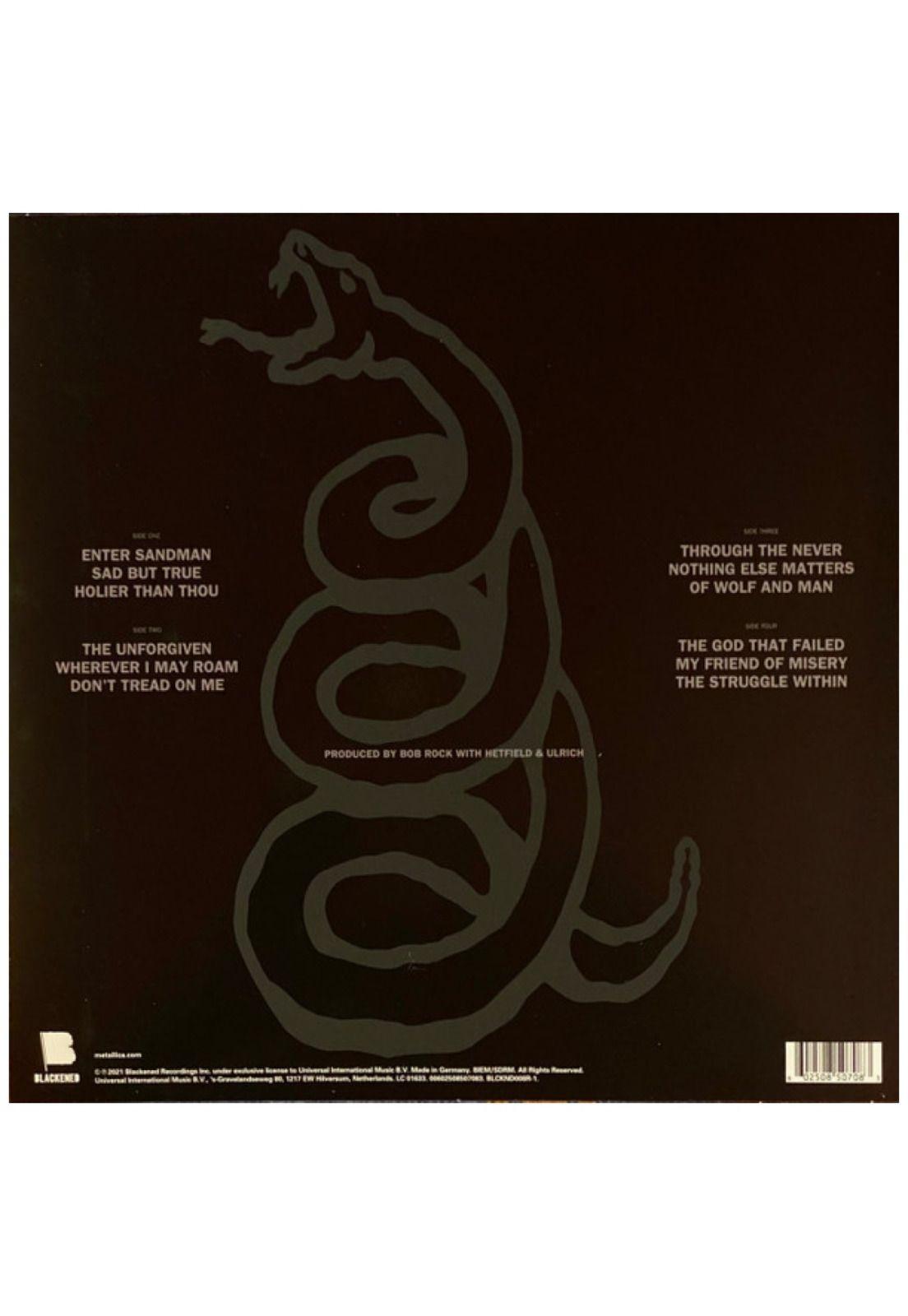 METALLICA  - METALLICA - THE BLACK ALBUM (2LP) | VINILO-1