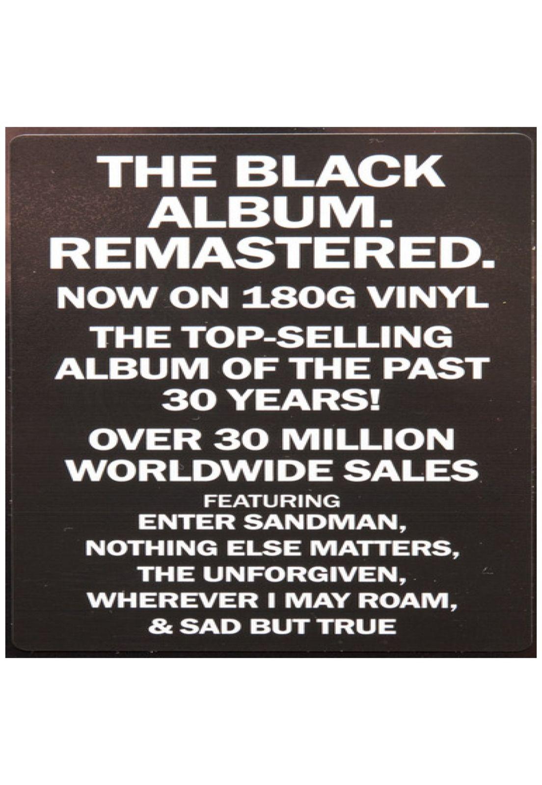 METALLICA  - METALLICA - THE BLACK ALBUM (2LP) | VINILO-8