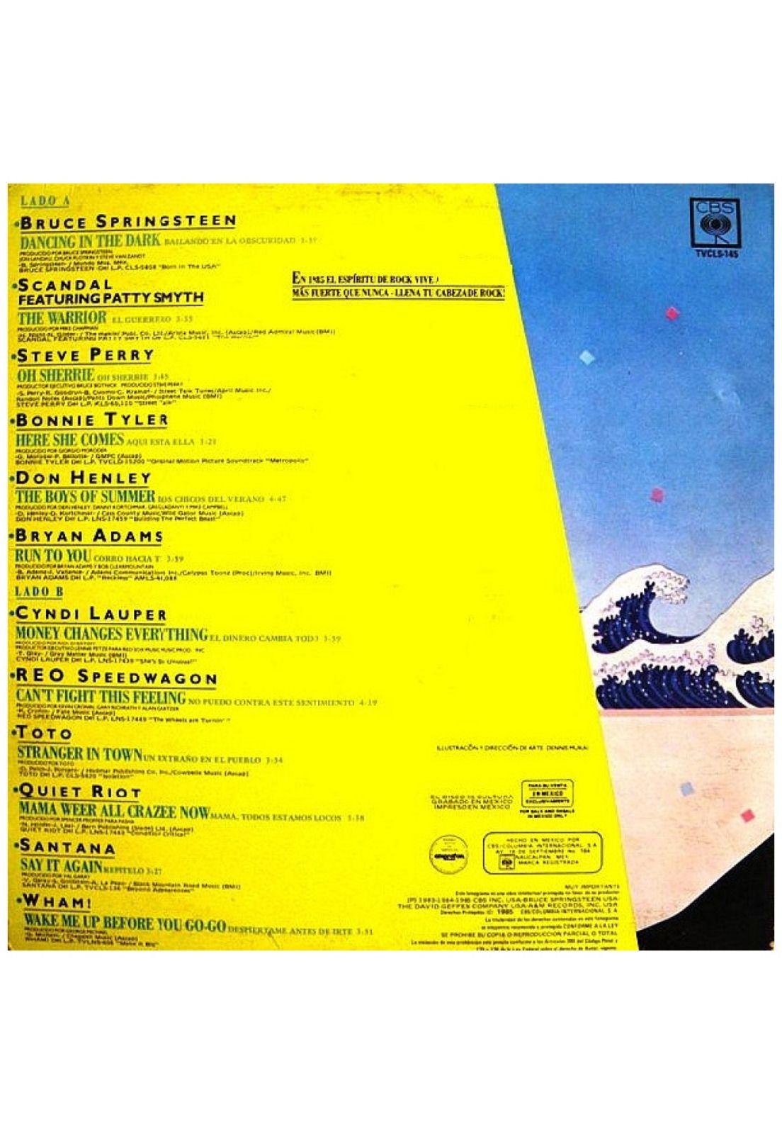 LLENA TU CABEZA DE ROCK - 1985 - VARIOS ARTISTAS | VINILO USADO-1