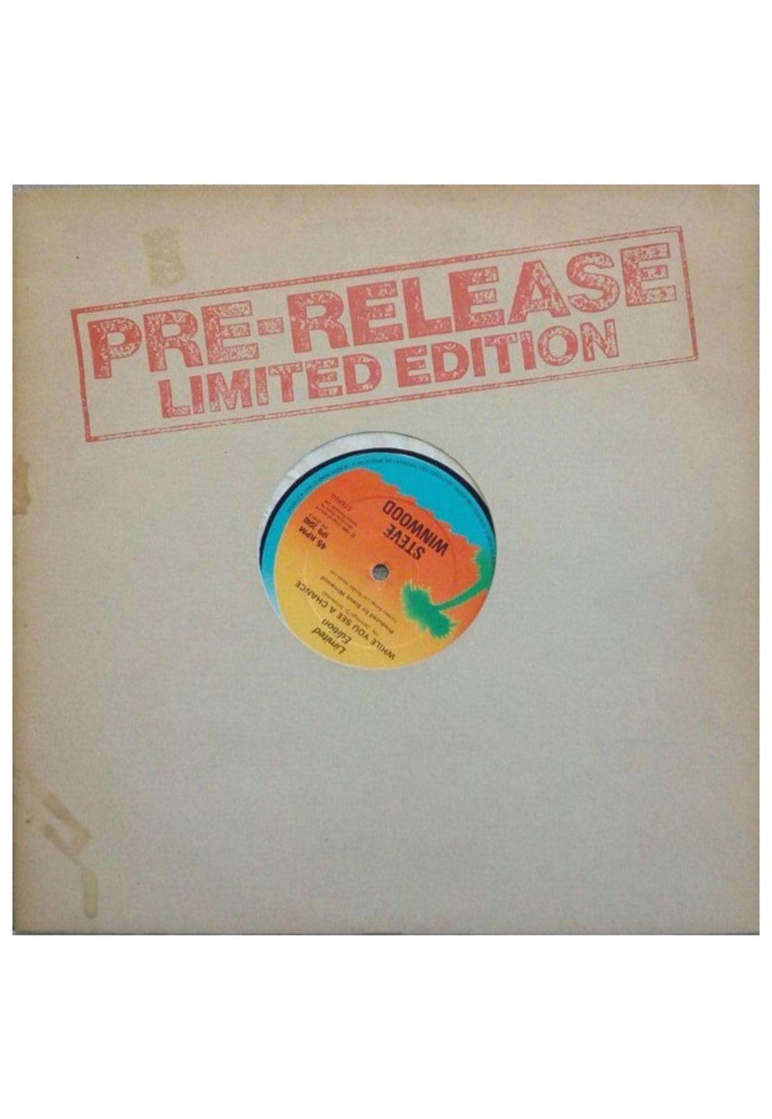 STEVE WINWOOD - WHILE YOU SEE A CHANCE | 12" MAXI SINGLE USADO-0