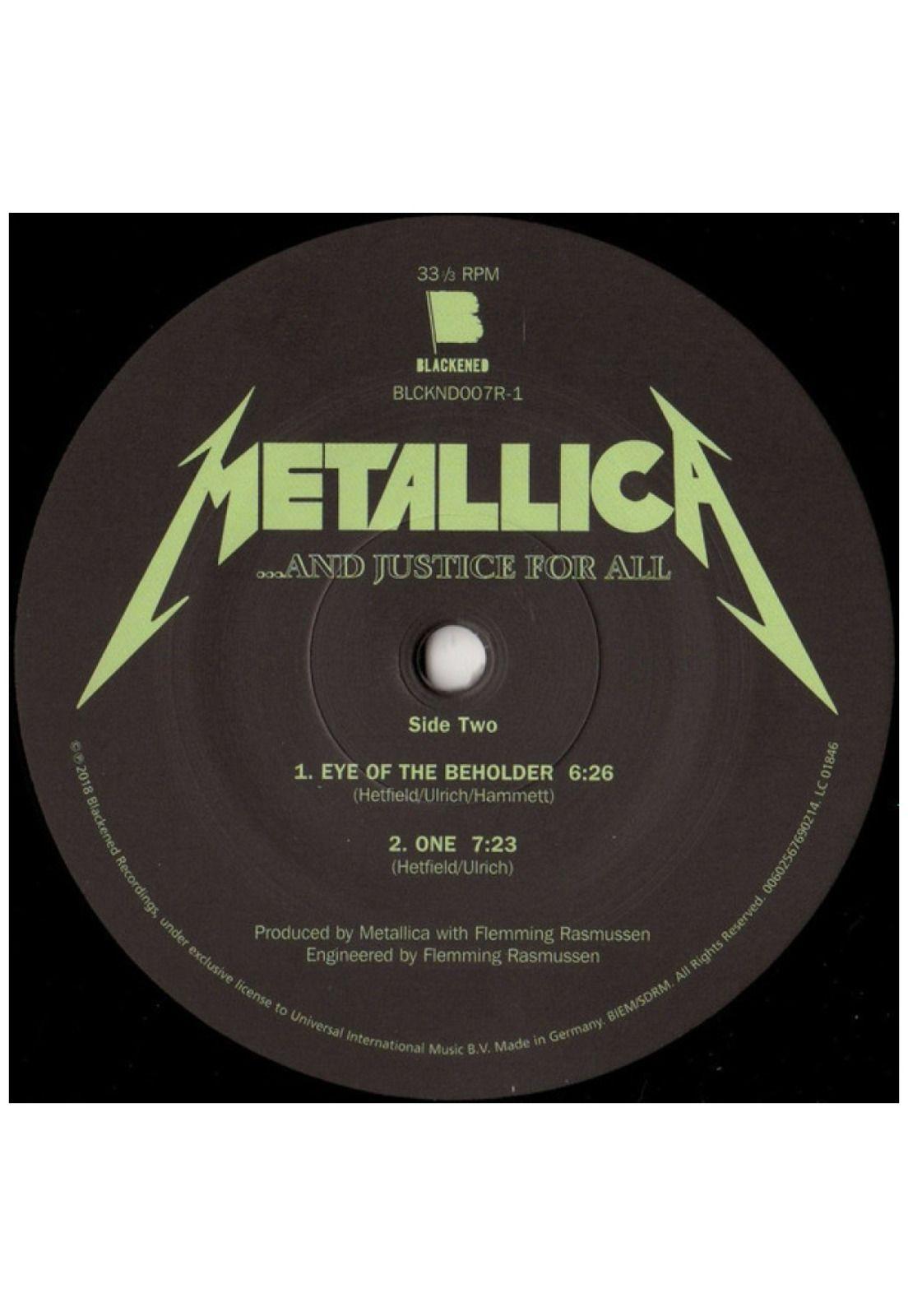 METALLICA - ...AND JUSTICE FOR ALL (REMASTERED) (2LP) | VINILO-4