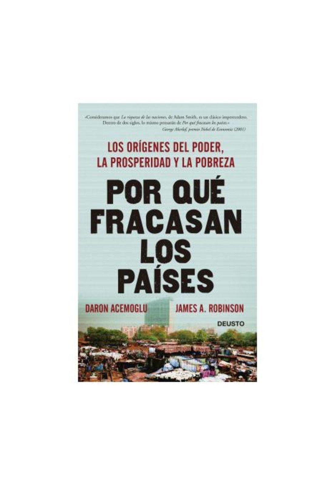 POR QUÉ FRACASAN LOS PAÍSES (TAPA RÚSTICA) - DARON ACEMOGLU | LIBRO-0
