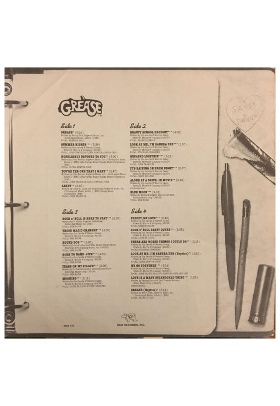 GREASE - O.S.T. (2LP) | VINILO USADO-7