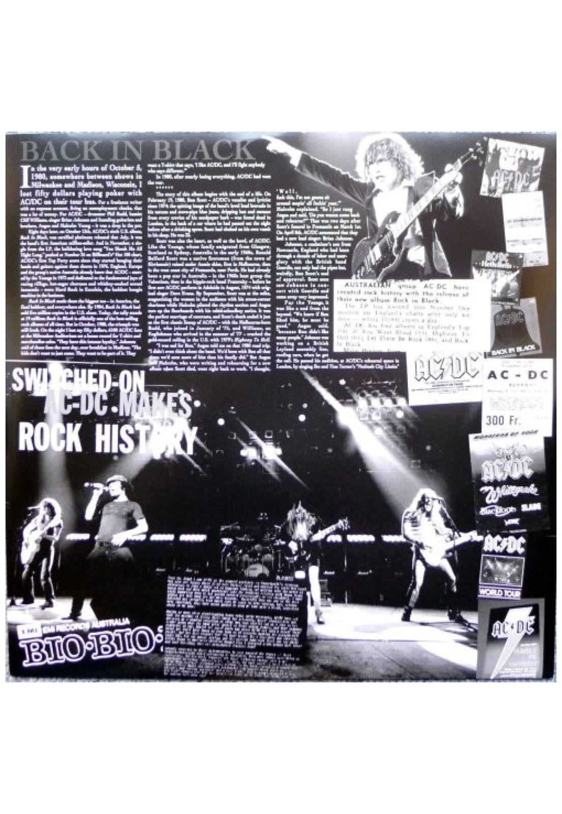 AC DC - BACK IN BLACK | VINILO-5