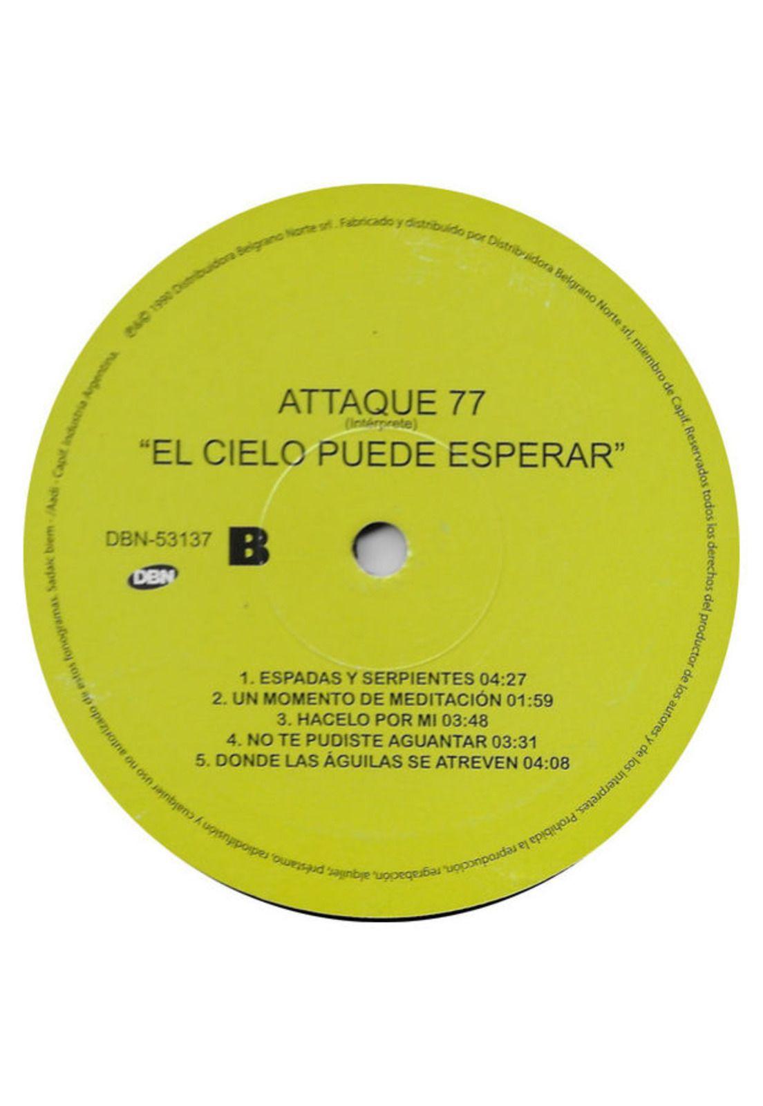 ATTAQUE 77 - EL CIELO PUEDE ESPERAR | VINILO-4