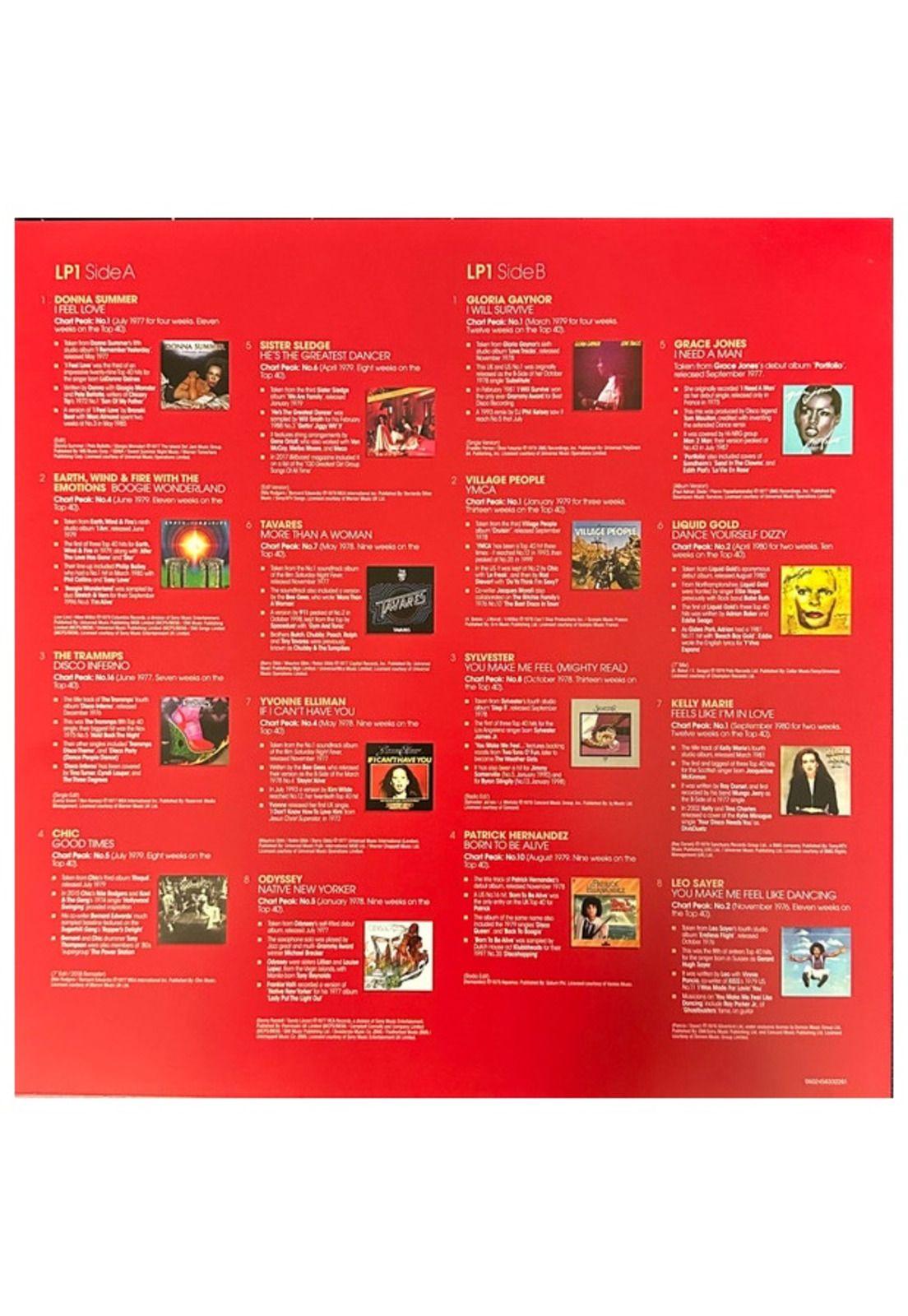 NOW THAT'S WHAT I CALL MUSIC - DISCO - NOW PRESENTS DISCO (5LP) - VARIOUS ARTISTS | VINILO-5