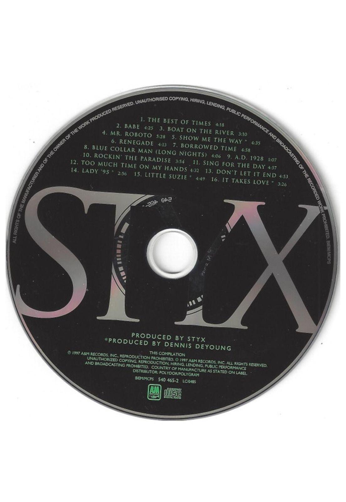 STYX - BEST OF TIMES: THE BEST OF | CD-2
