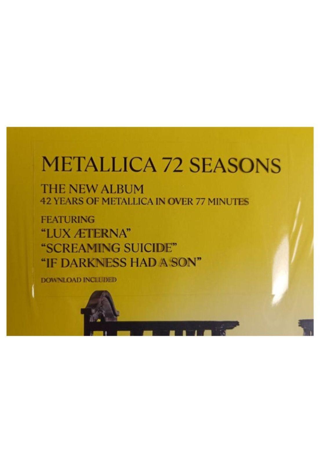 METALLICA  - 72 SEASONS (2LP) (POSTER) | VINILO-3