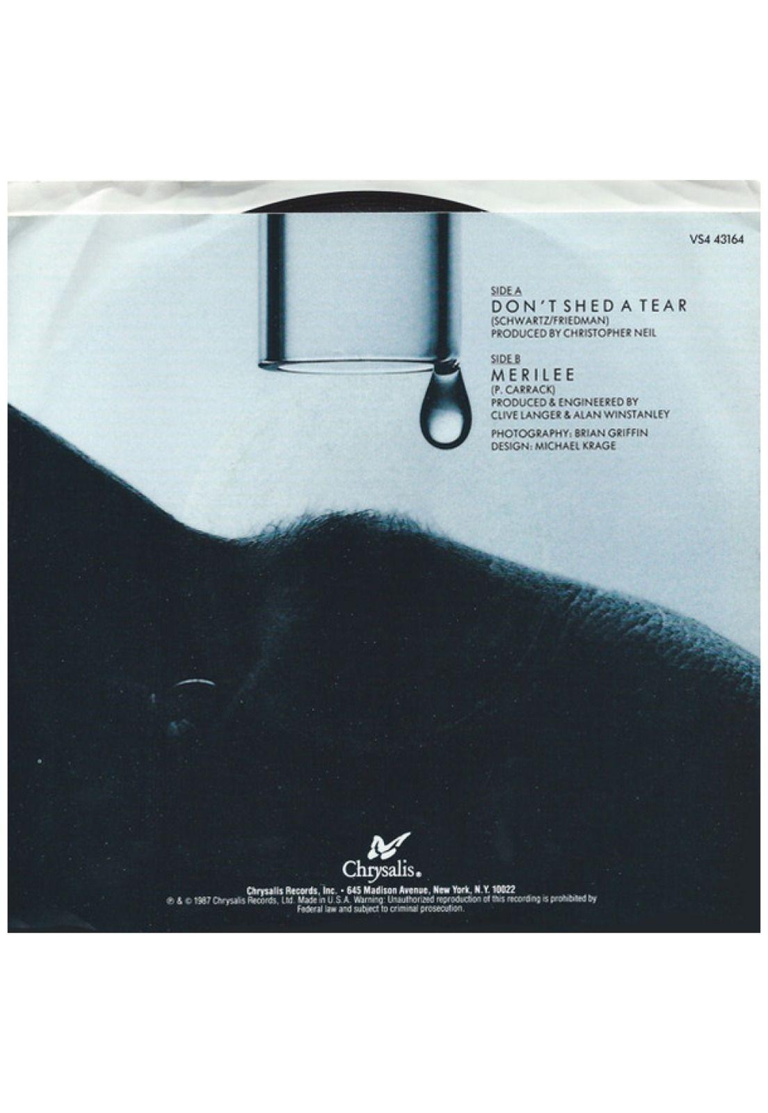 PAUL CARRACK - DON'T SHED A TEAR  | 7" SINGLE USADO-1