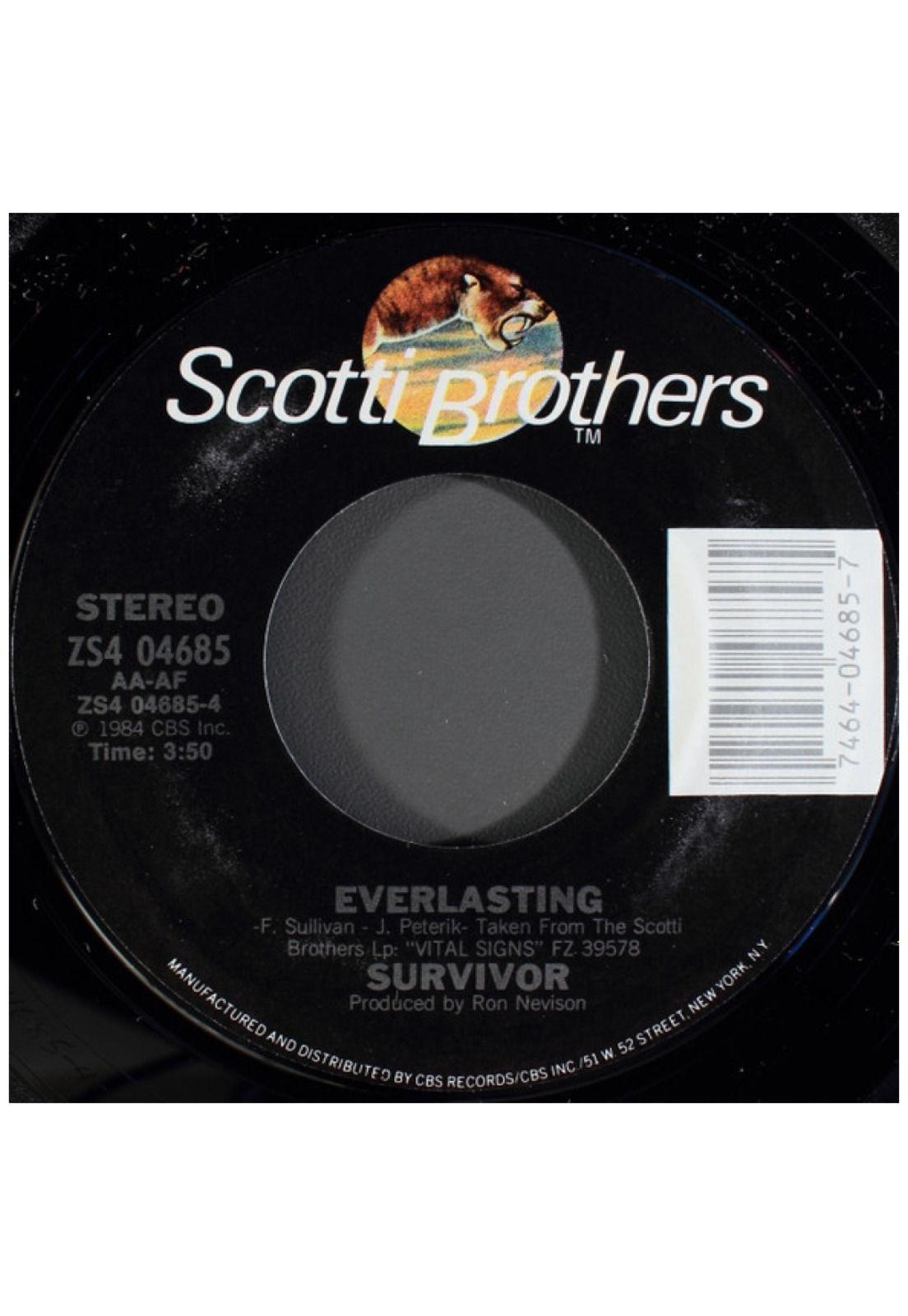 SURVIVOR - HIGH ON YOU | 7" SINGLE USADO-3