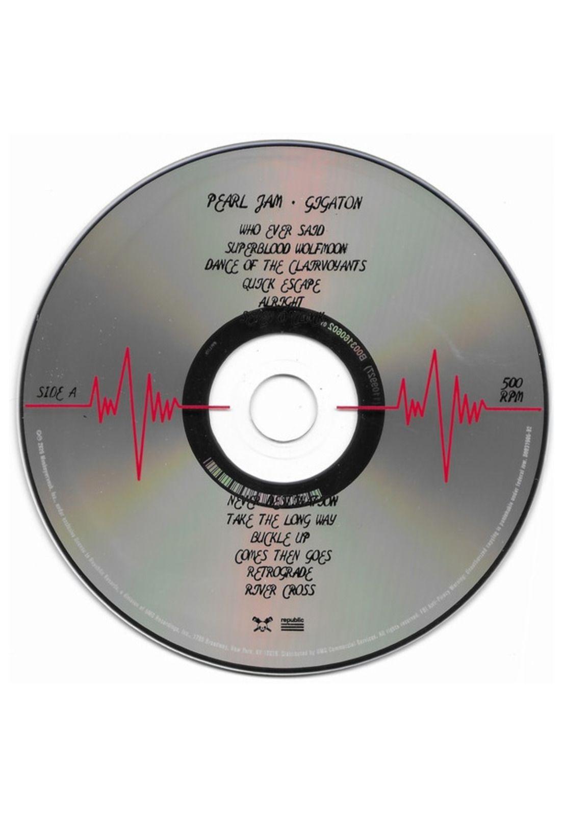 PEARL JAM - GIGATON (DIGIPACK) | CD-2