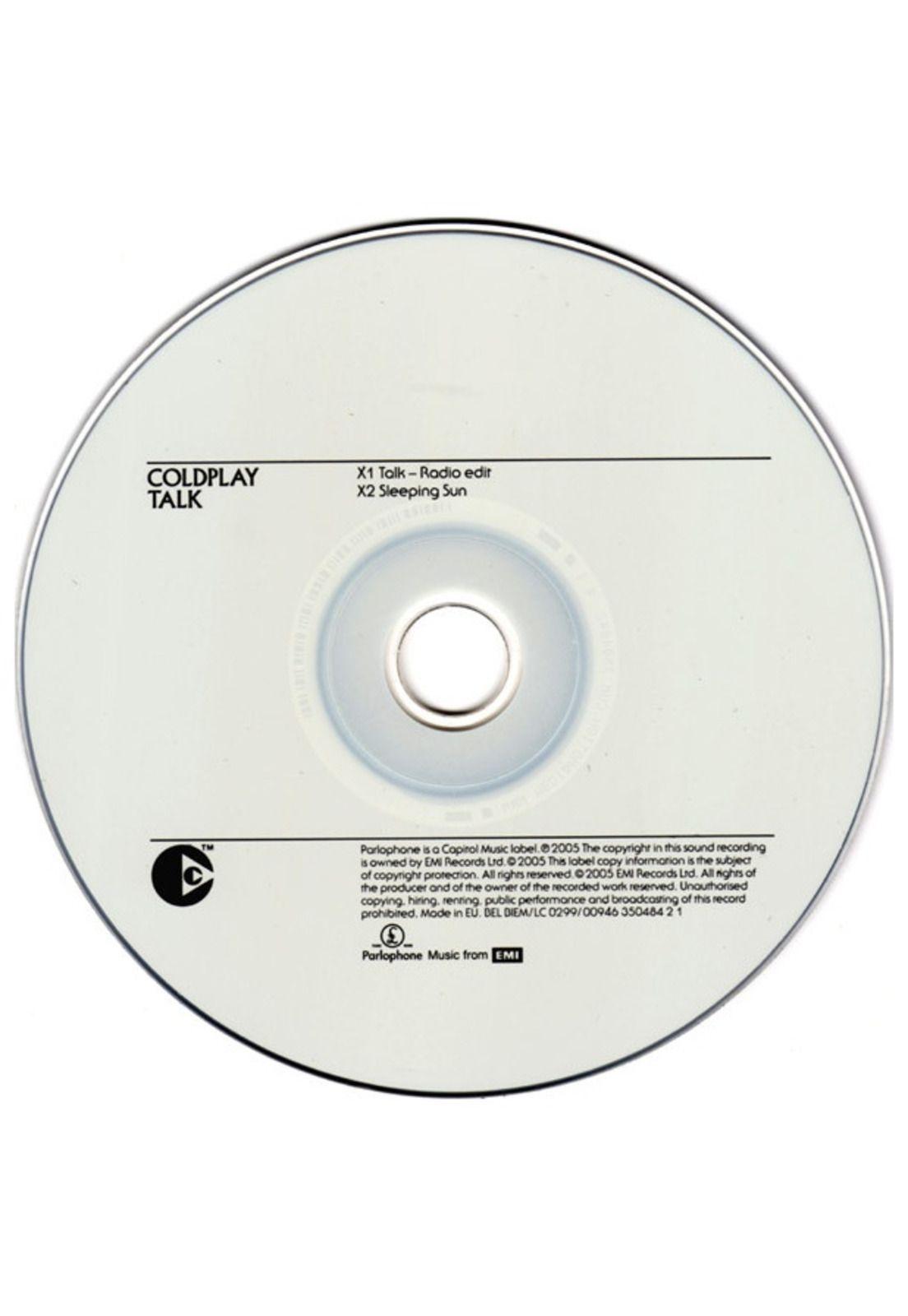 COLDPLAY - TALK | CD SINGLE USADO-2