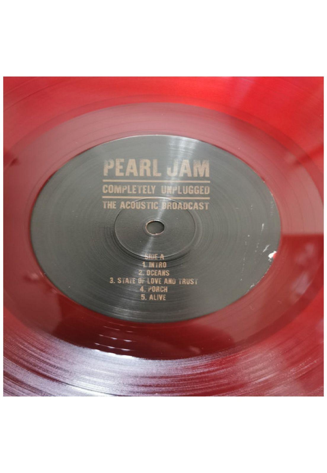 PEARL JAM - COMPLETELY UNPLUGGED (2LP) (RED VINYL)  | VINILO-4