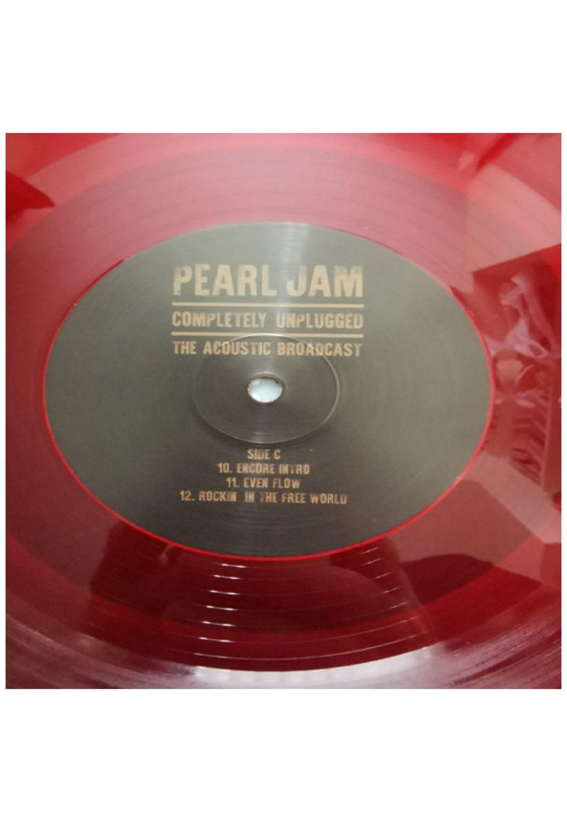 PEARL JAM - COMPLETELY UNPLUGGED (2LP) (RED VINYL)  | VINILO-6