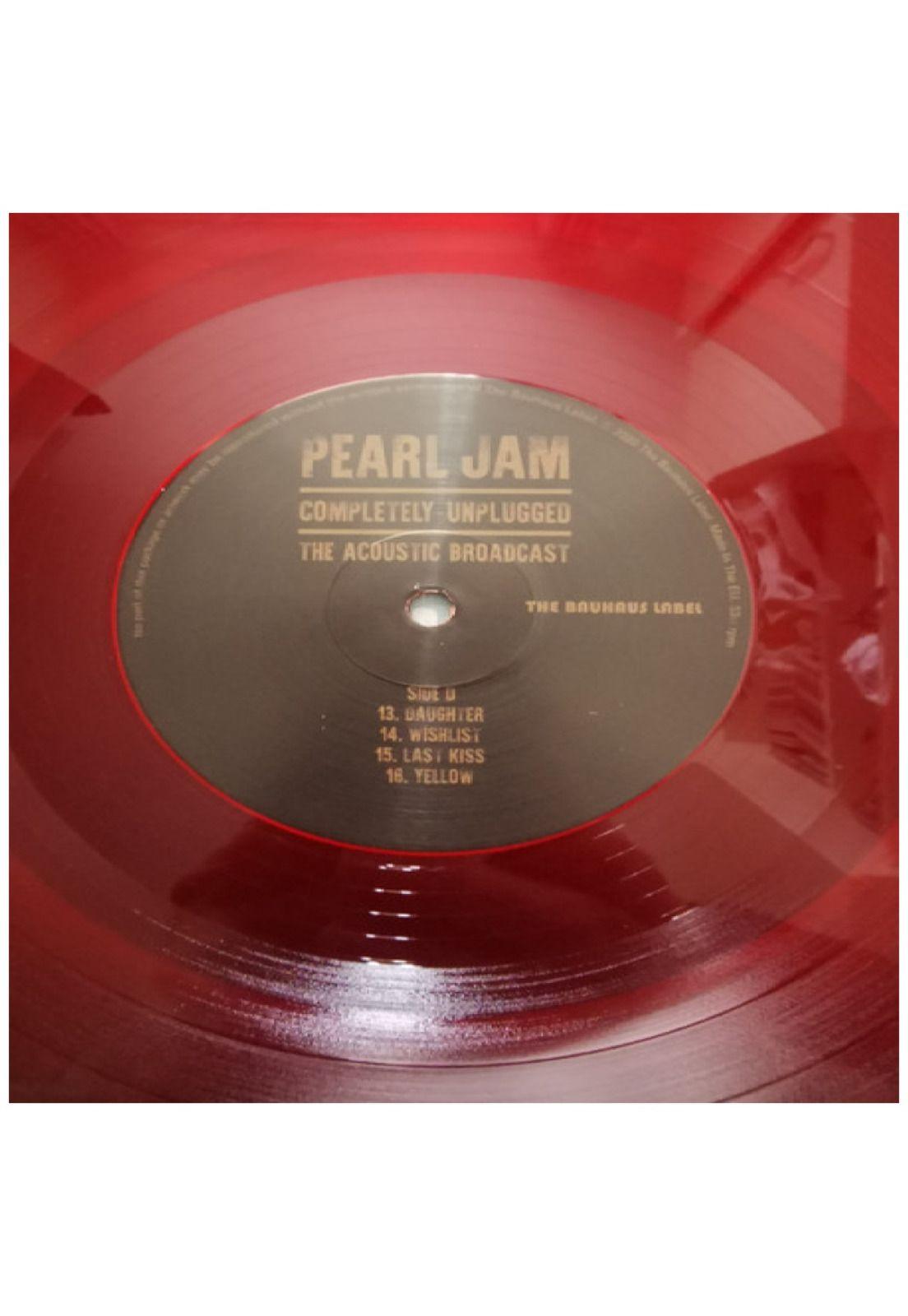 PEARL JAM - COMPLETELY UNPLUGGED (2LP) (RED VINYL)  | VINILO-7