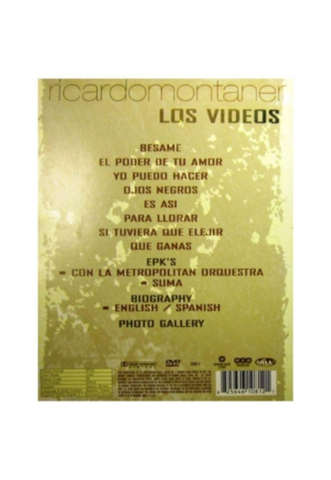 RICARDO MONTANER - LOS VIDEOS DVD-1