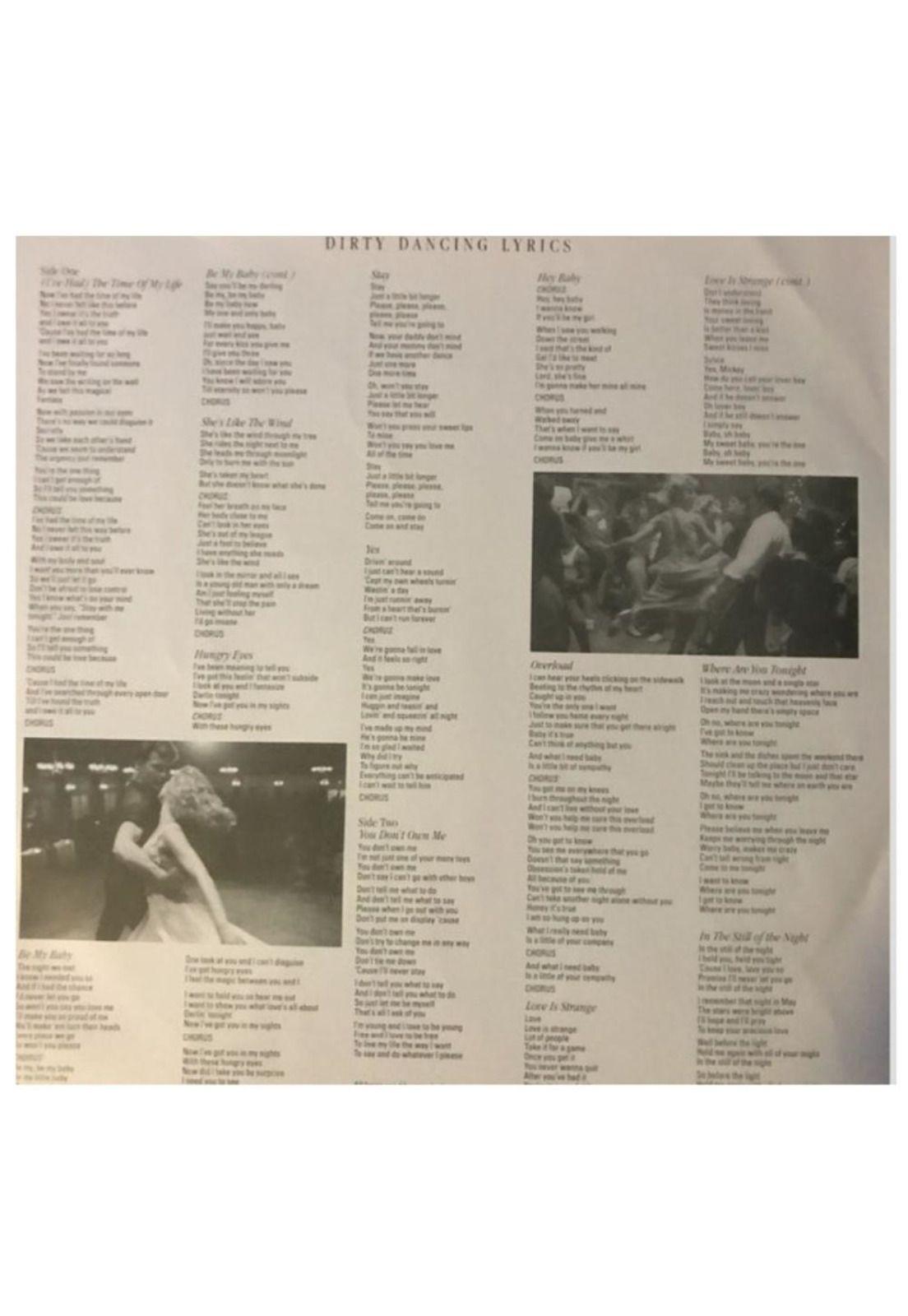 DIRTY DANCING - SOUNTRACK | VINILO-3