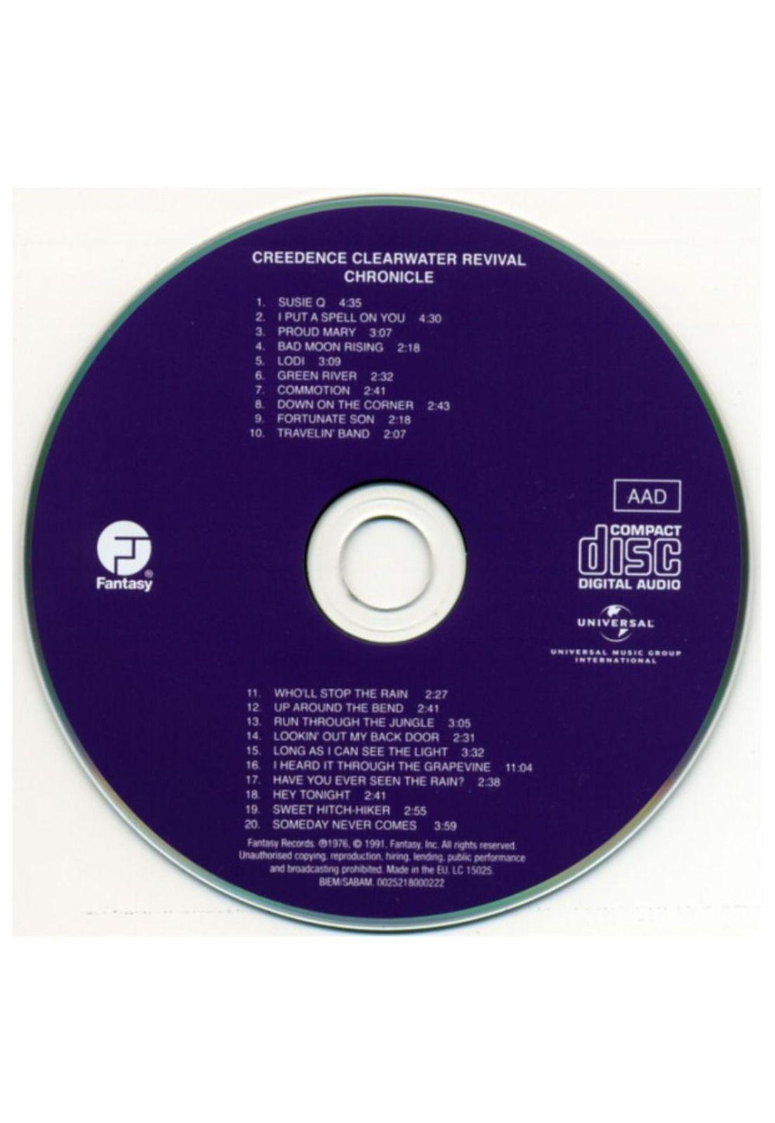 CREEDENCE  - CHRONICLE VOL.1: 20 GREATEST HITS | CD-2