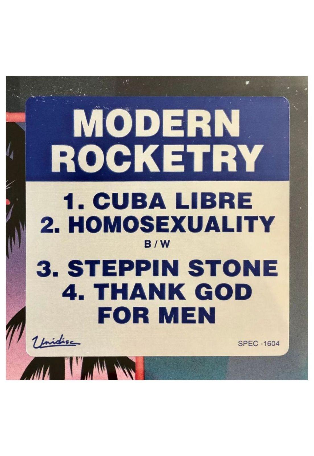MODERN ROCKETRY - CUBA LIBRE | 12" MAXI SINGLE VINILO-1