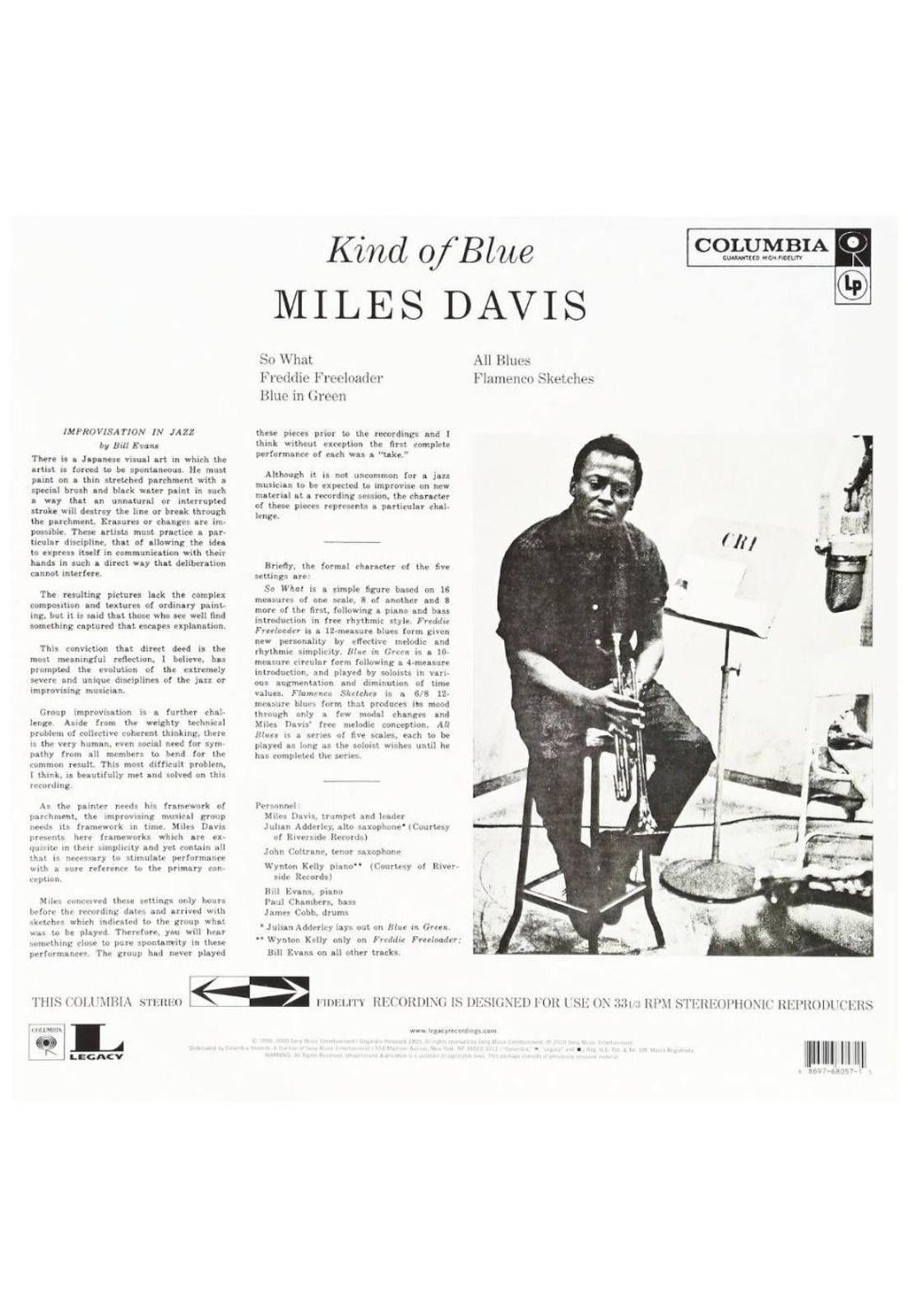 MILES DAVIS - KIND OF BLUE (BLUE VINYL) | VINILO-2