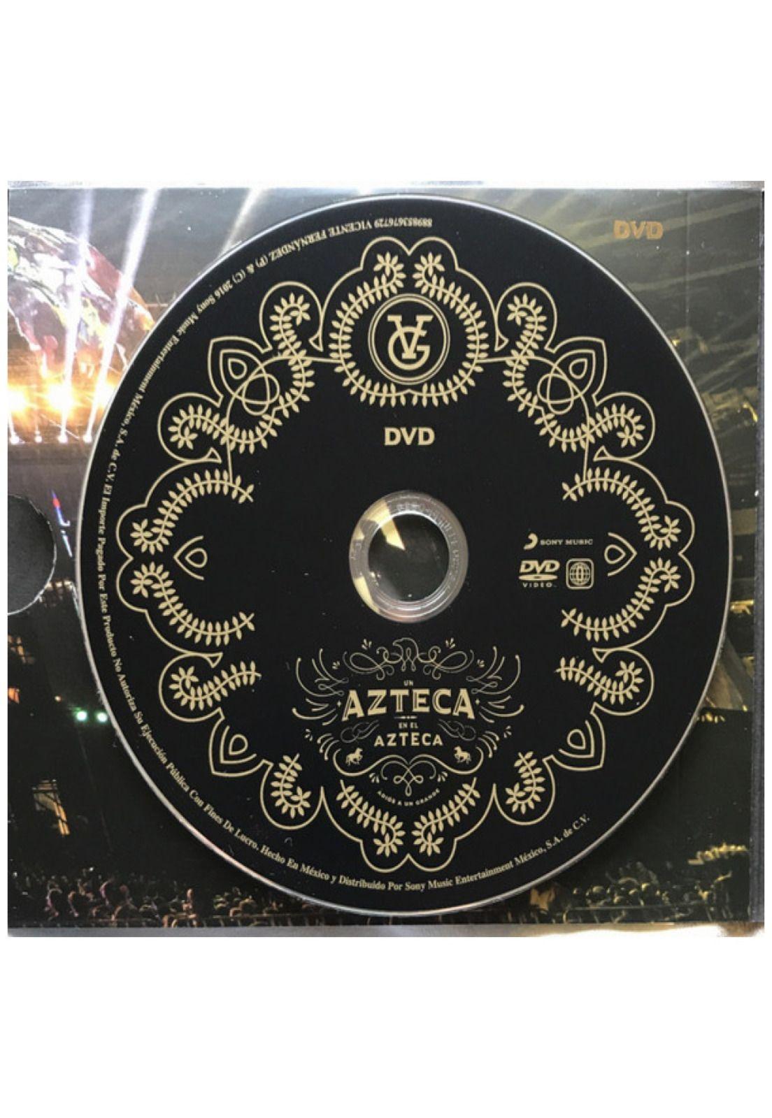 VICENTE FERNANDEZ - UN AZTECA EN EL AZTECA (2CD+DVD) | CD-4