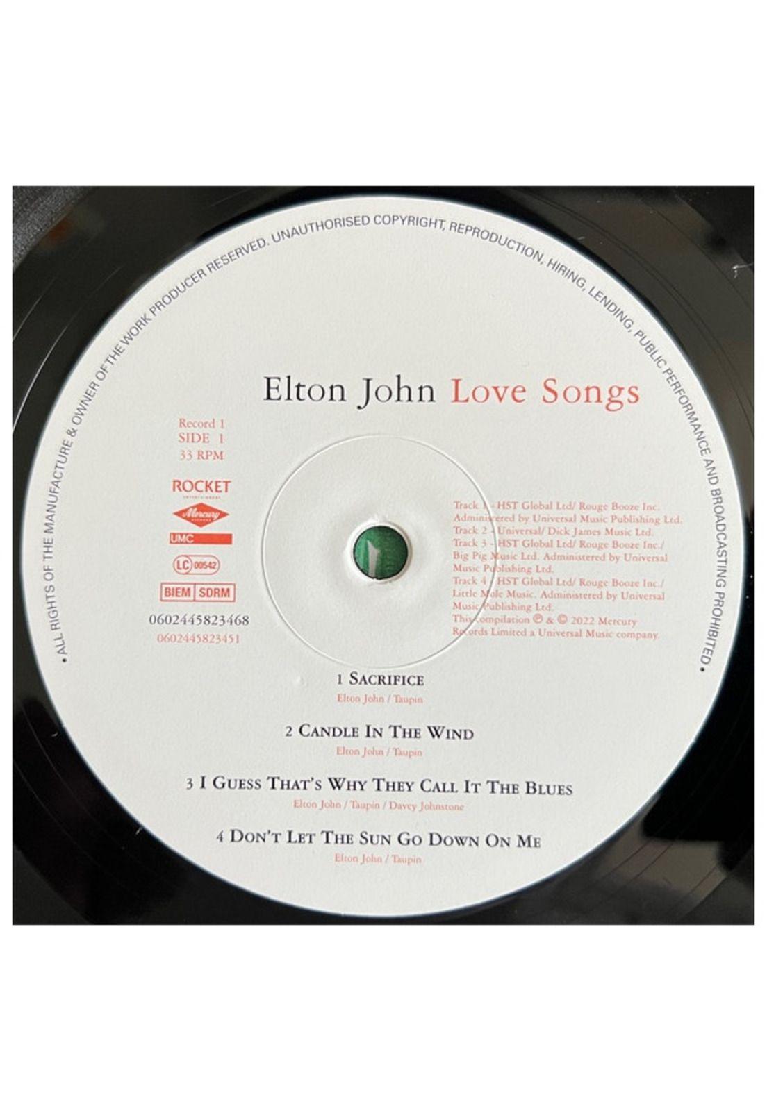 ELTON JOHN - LOVE SONGS (2LP) | VINILO-3