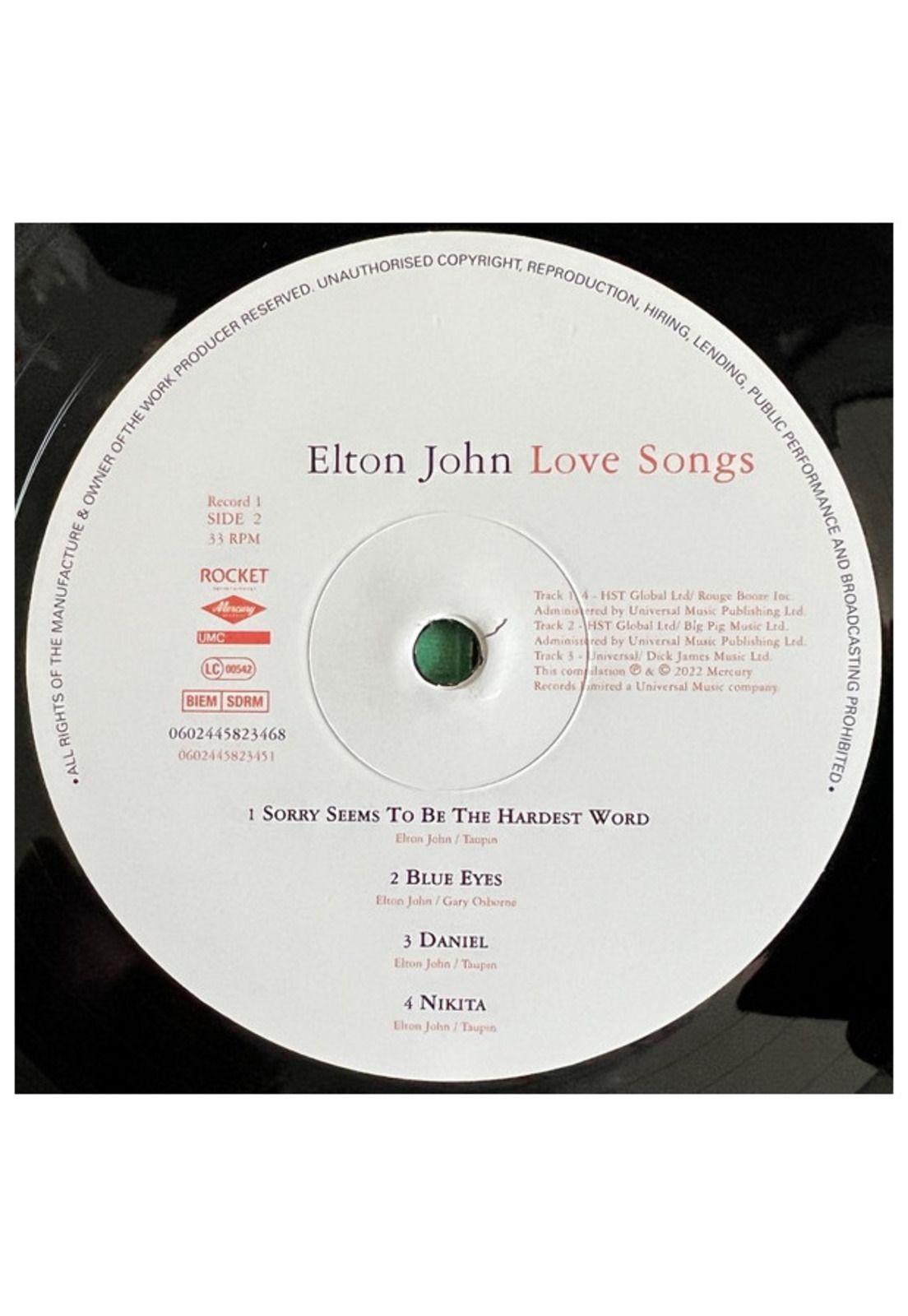 ELTON JOHN - LOVE SONGS (2LP) | VINILO-4