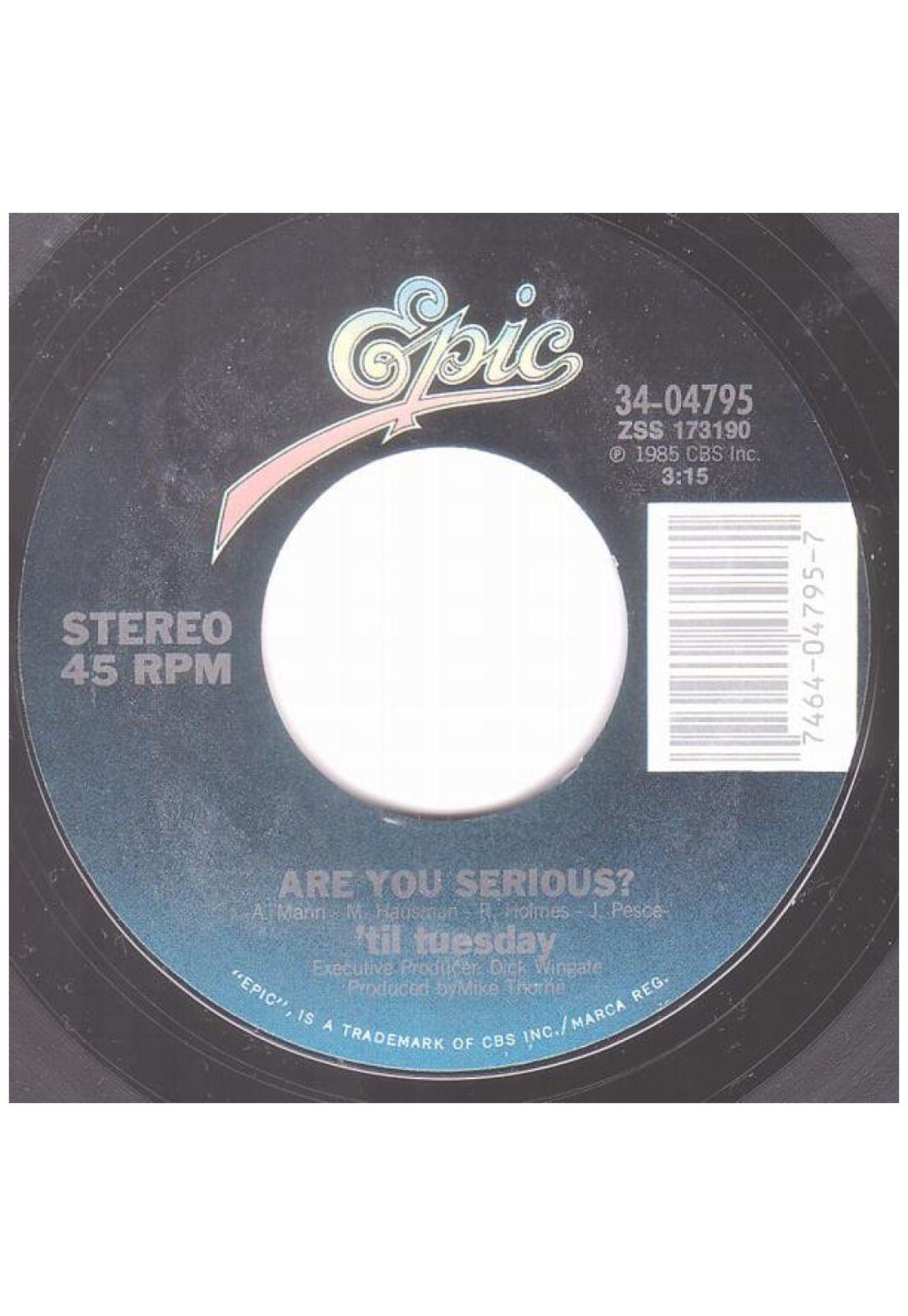 TIL TUESDAY - VOICES CARRY | 7" SINGLE USADO-3