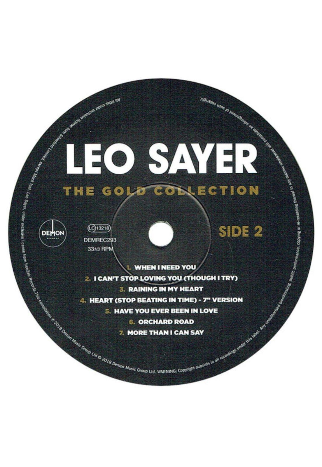 LEO SAYER - THE GOLD COLLECTION VINILO-4