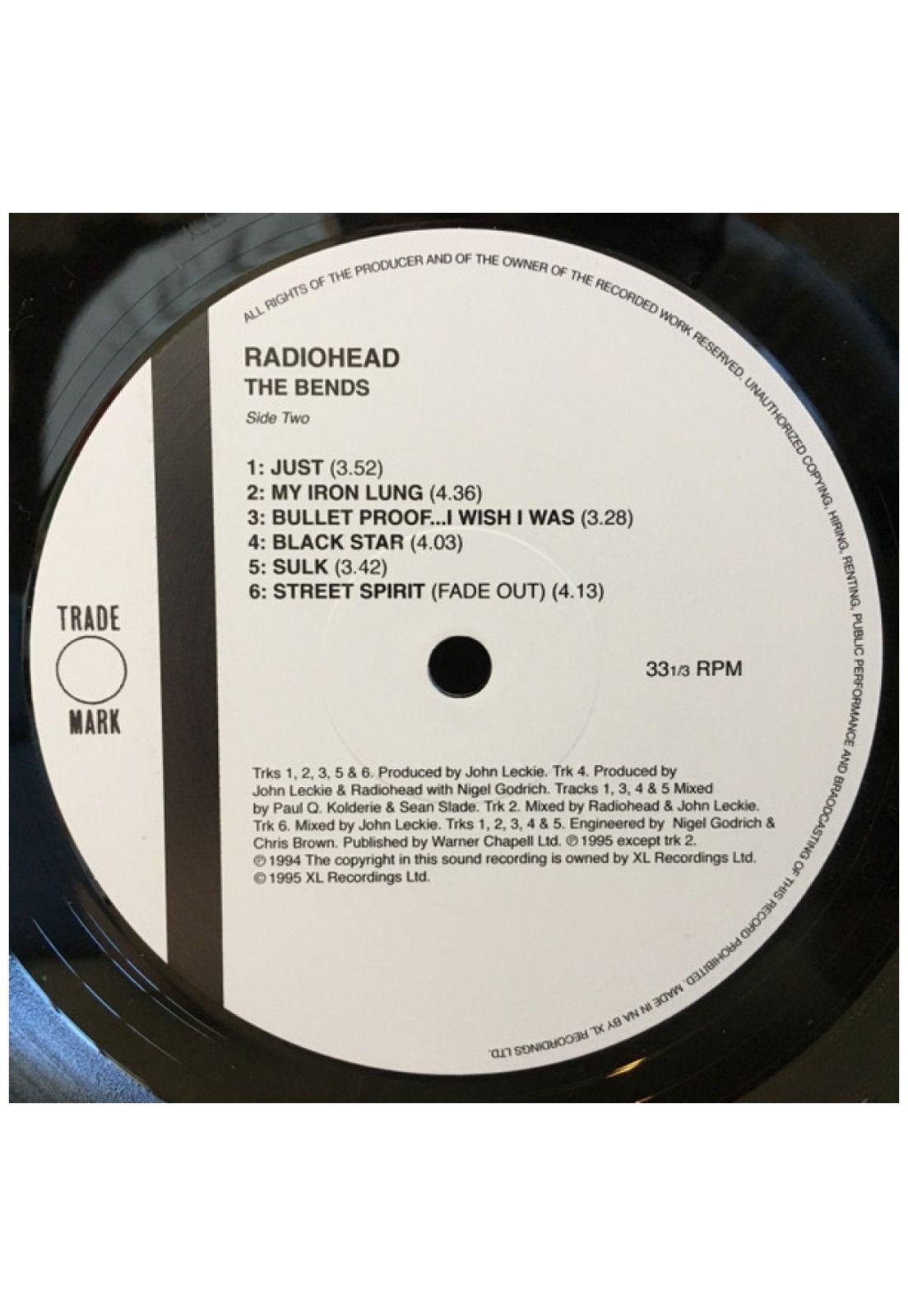 RADIOHEAD - THE BENDS | VINILO-3