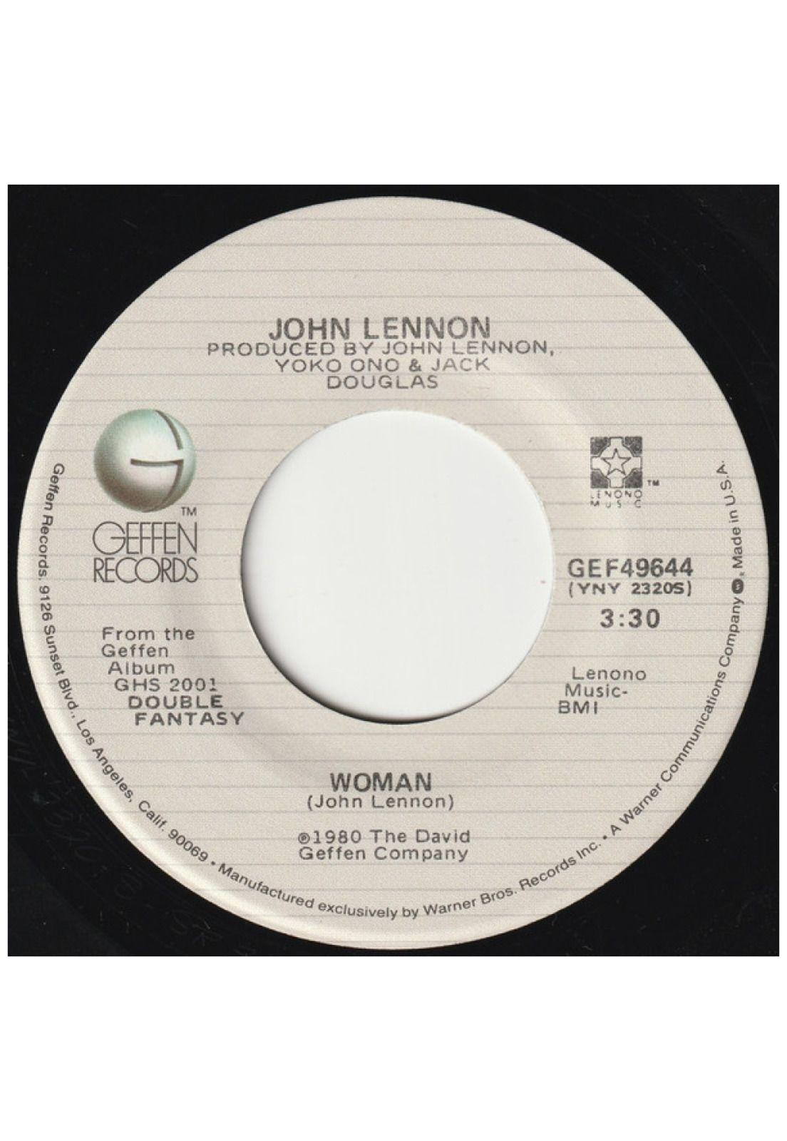 JOHN LENNON - WOMAN | 7" SINGLE USADO-2