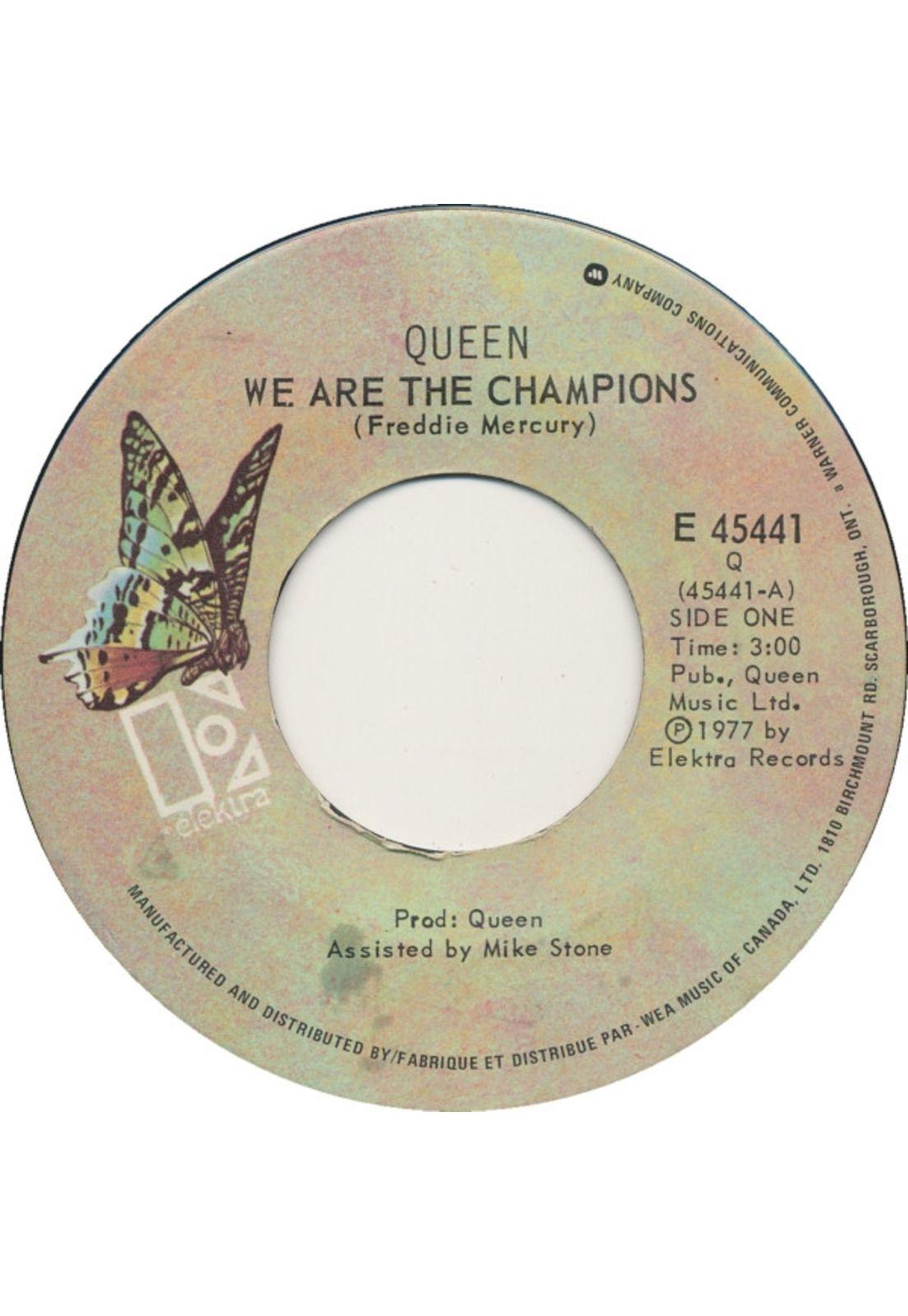 QUEEN - WE WILL ROCK YOU/WE ARE THE CHAMPIONS | 7" SINGLE VINILO USADO-0