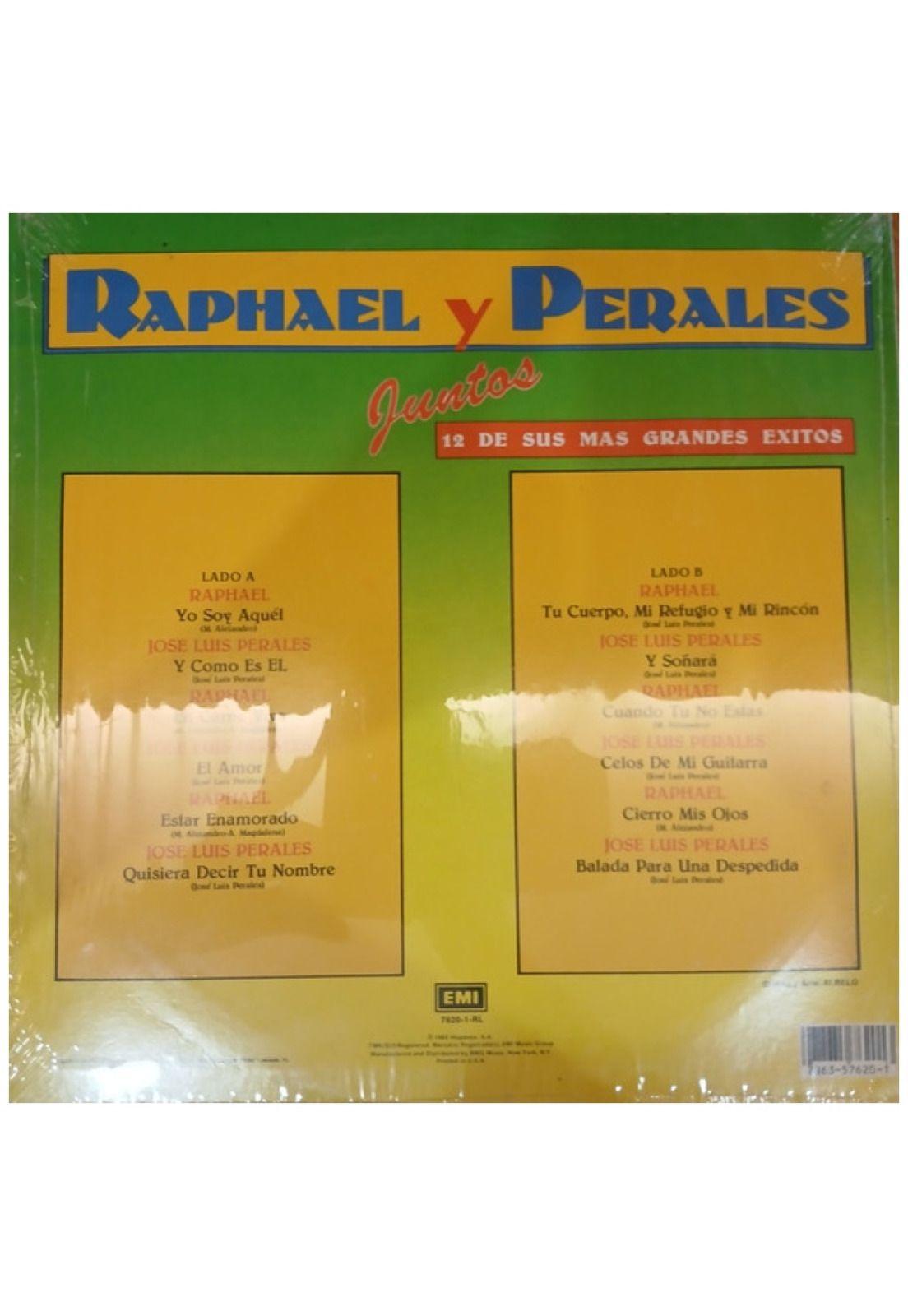 RAPHAEL Y PERALES - 12 DE SUS MAS GRANDES EXITOS | VINILO USADO-1
