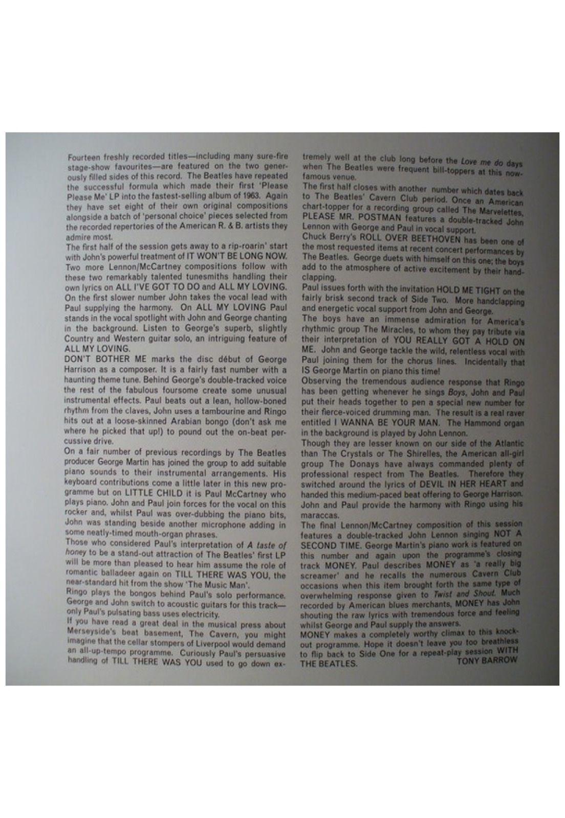 BEATLES - WITH THE BEATLES | VINILO-5