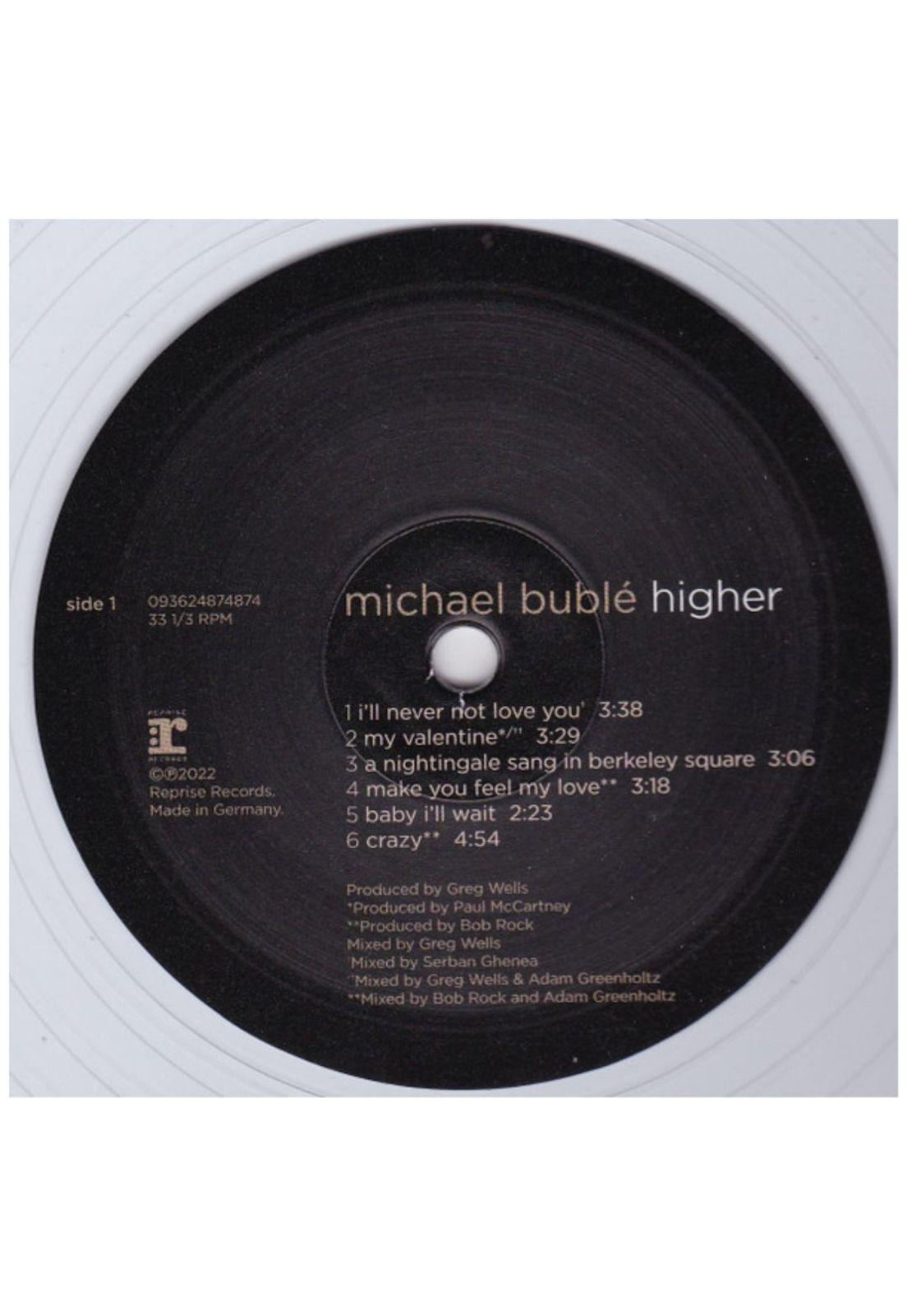 MICHAEL BUBLE - HIGHER (CLEAR VINYL) VINILO-2