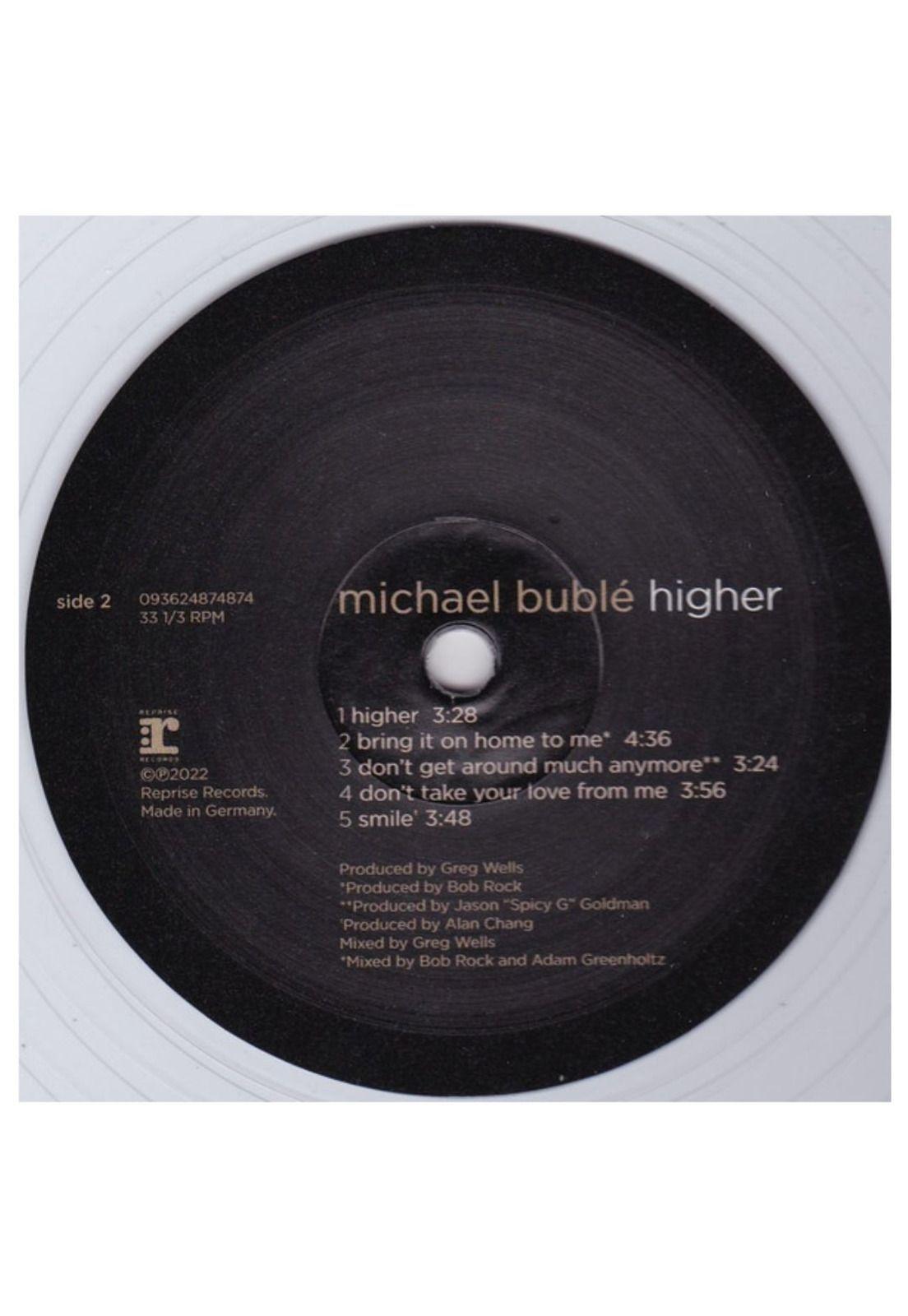 MICHAEL BUBLE - HIGHER (CLEAR VINYL) VINILO-3